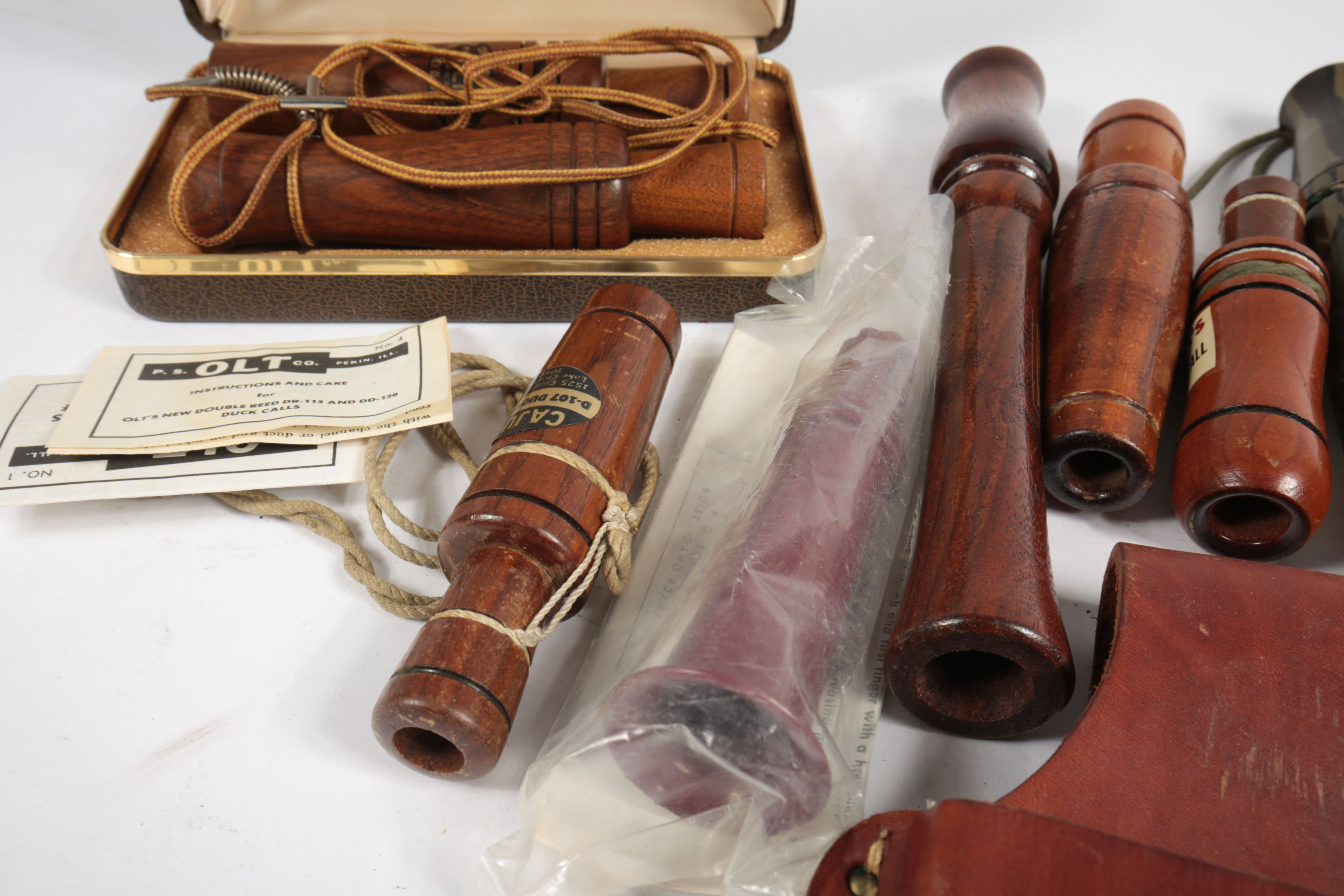 Collection of Vintage Duck Calls