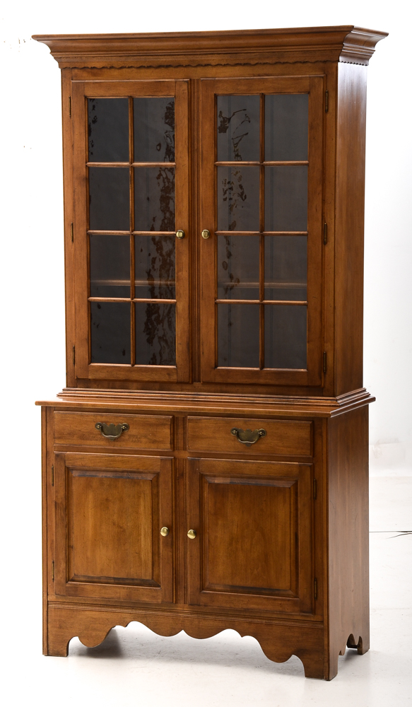Ethan Allen Shaker Style China Cabinet