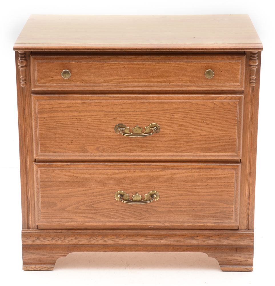 Pair of Oak Chests of Drawers