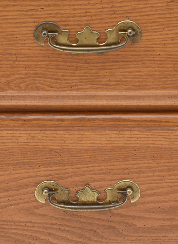 Pair of Oak Chests of Drawers