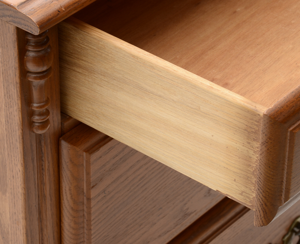 Pair of Oak Chests of Drawers