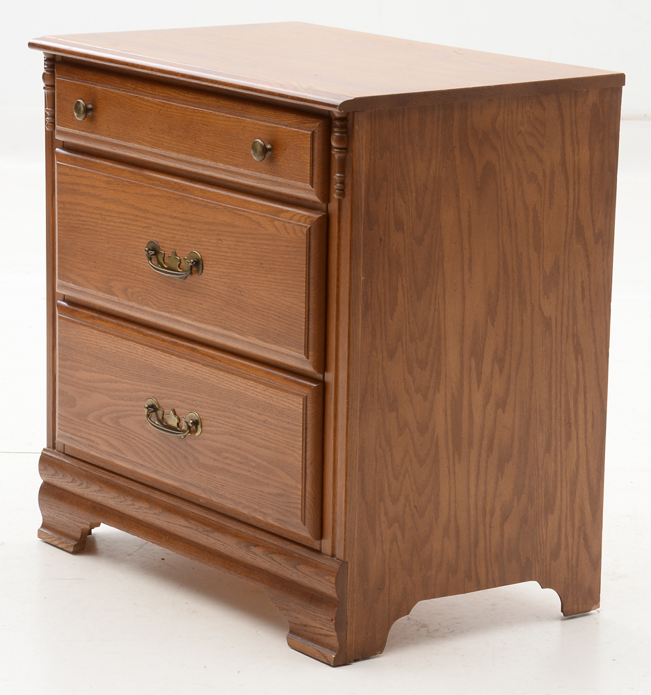 Pair of Oak Chests of Drawers