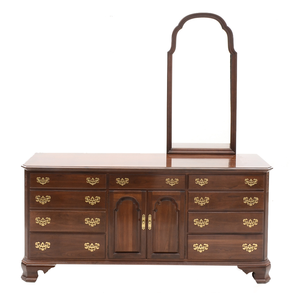 Ethan Allen Low Chest of Drawers