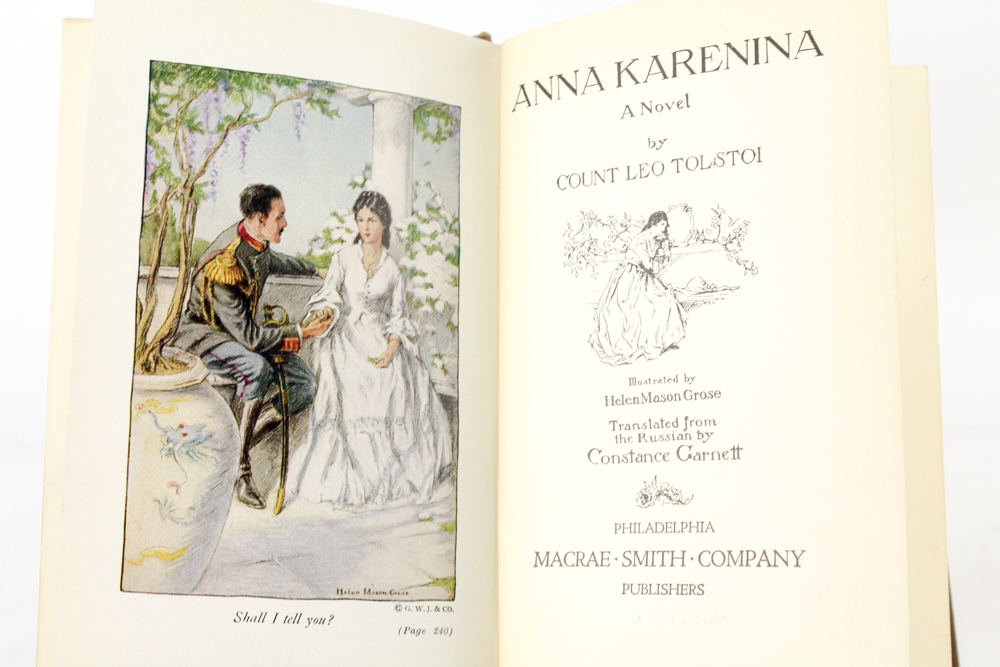 Assorted Antique and Vintage Hardcover Books featuring "Sherlock Holmes"