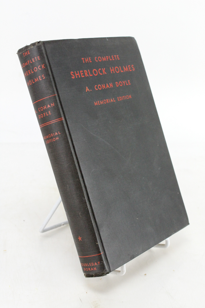 Assorted Antique and Vintage Hardcover Books featuring "Sherlock Holmes"