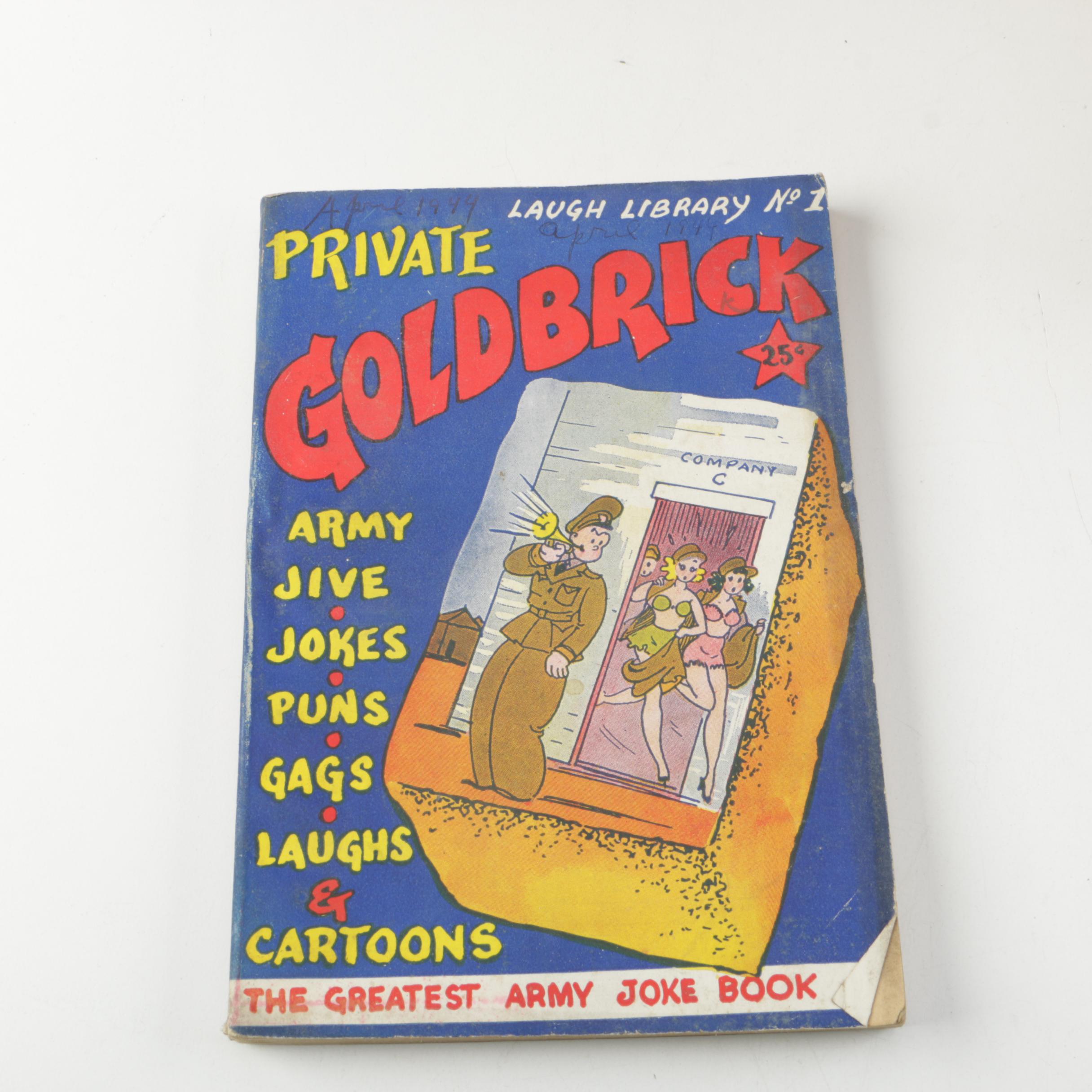 Assorted Vintage Comedy Books and Magazines