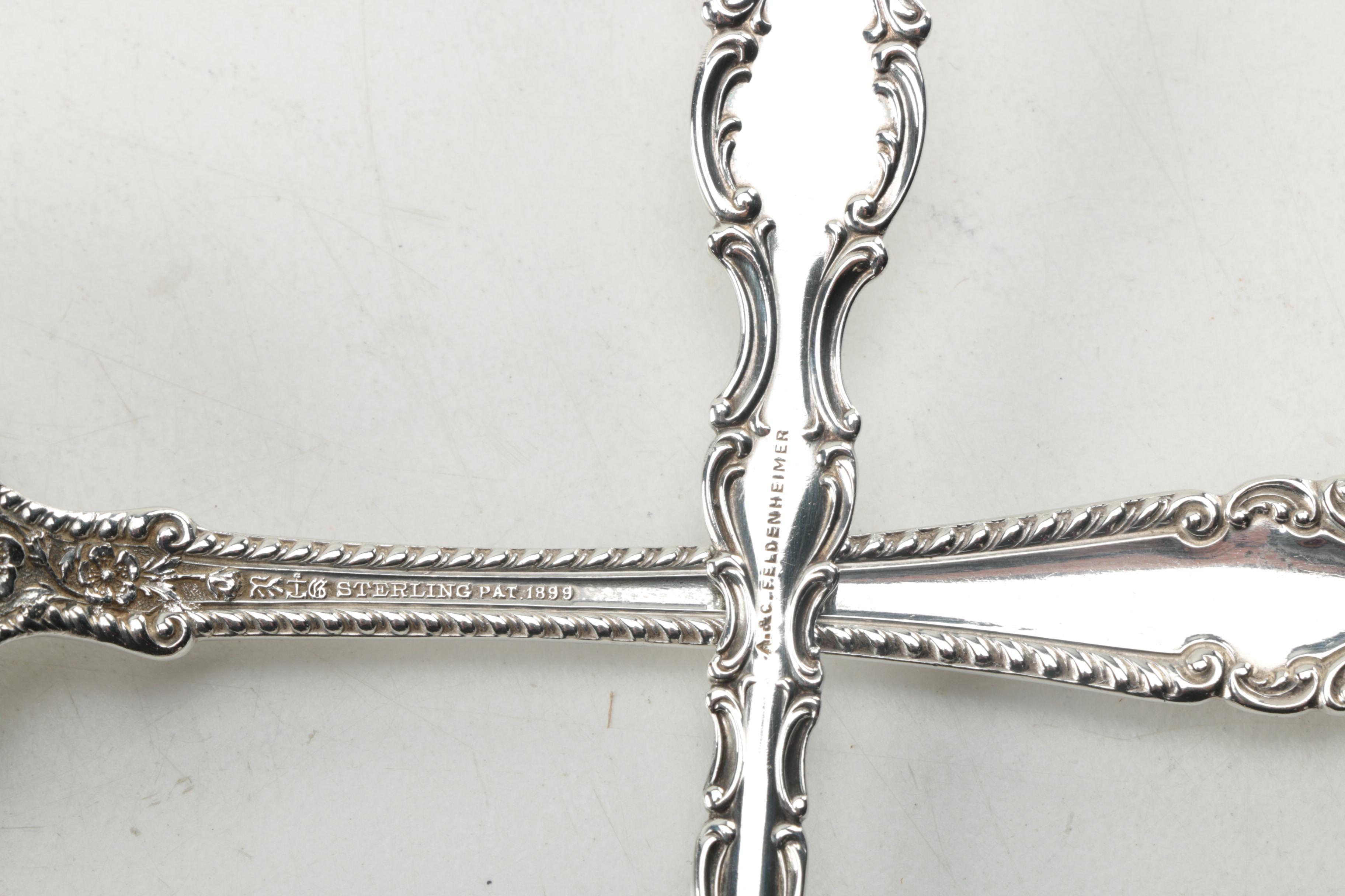 Gorham Sterling Silver Spoons Including "Strasbourg" and "Cambridge"