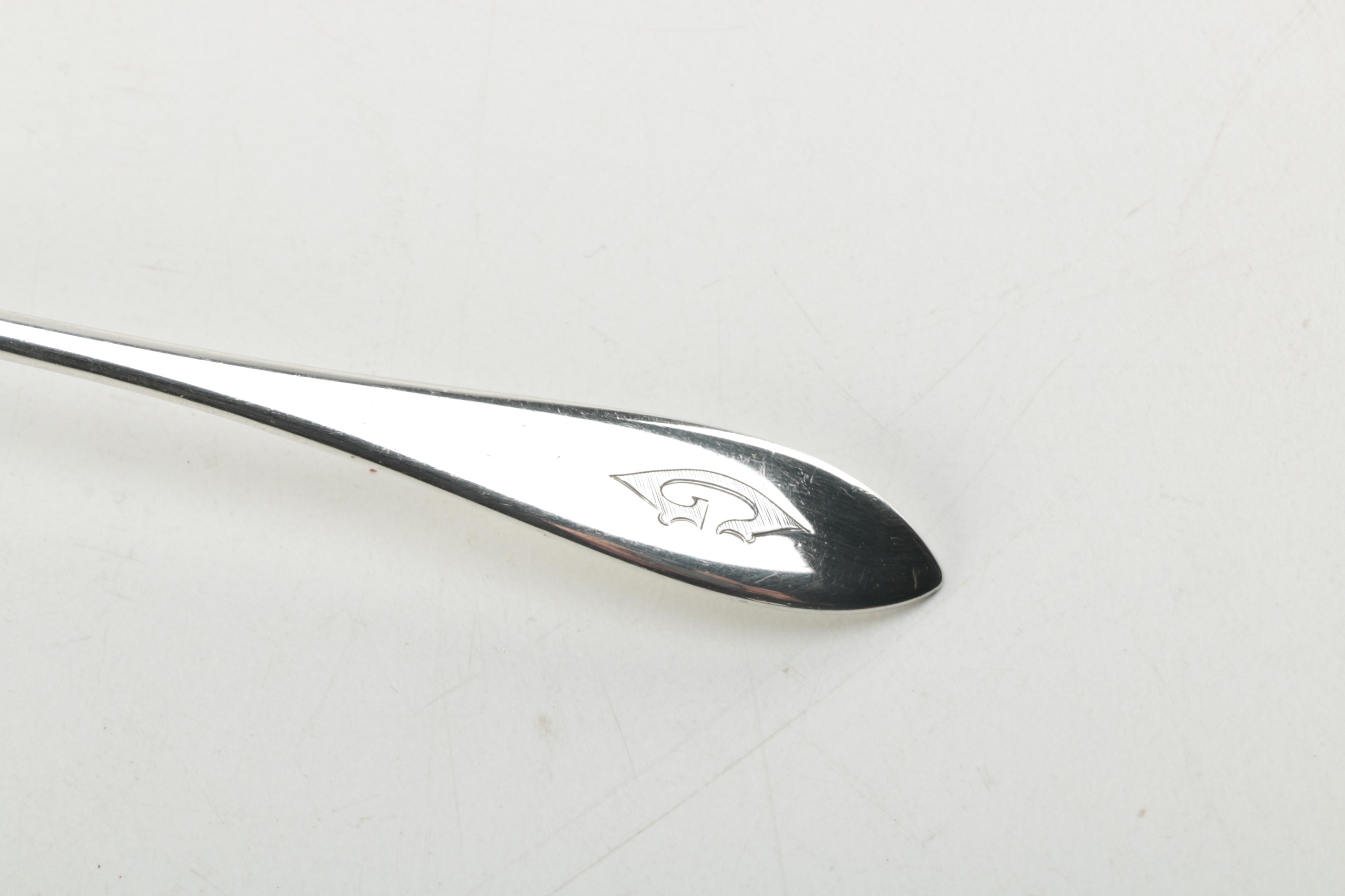 Gorham Sterling Silver Spoons Including "Strasbourg" and "Cambridge"