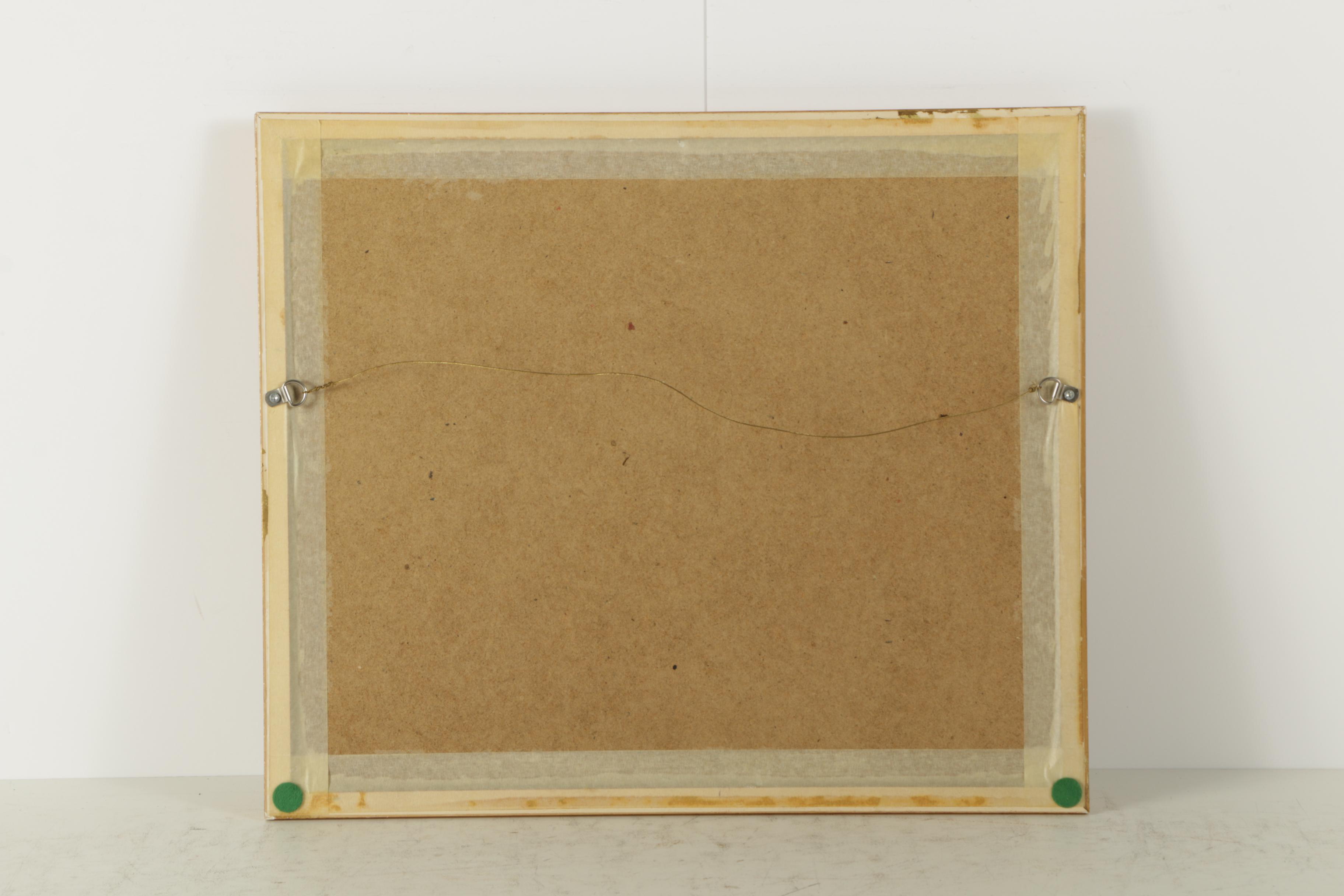 Denis Lord Watercolor Painting on Paper of Waterfront Castle