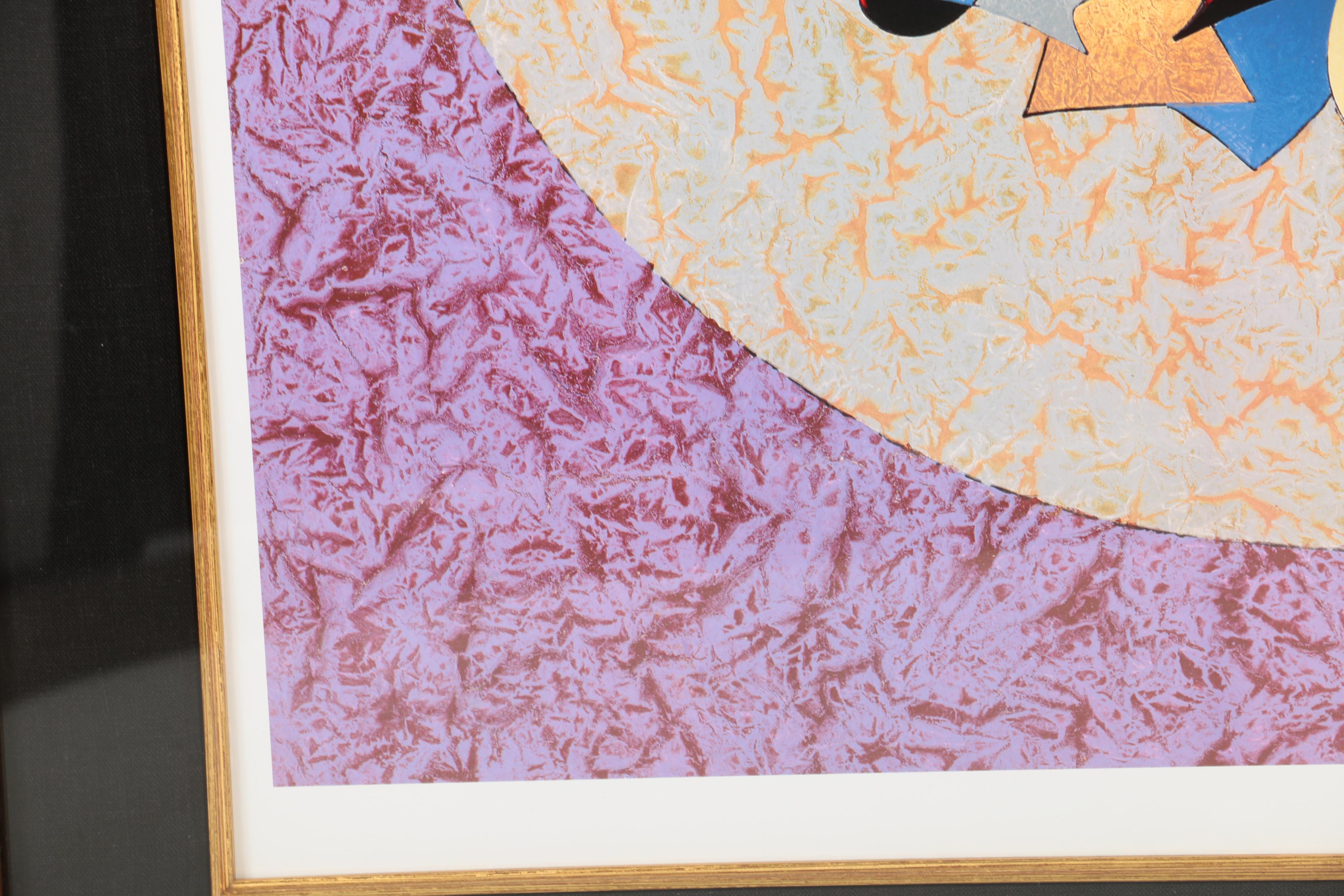 Anatol Krasnyansky Reproduction Print on Paper "Musical Sphere"