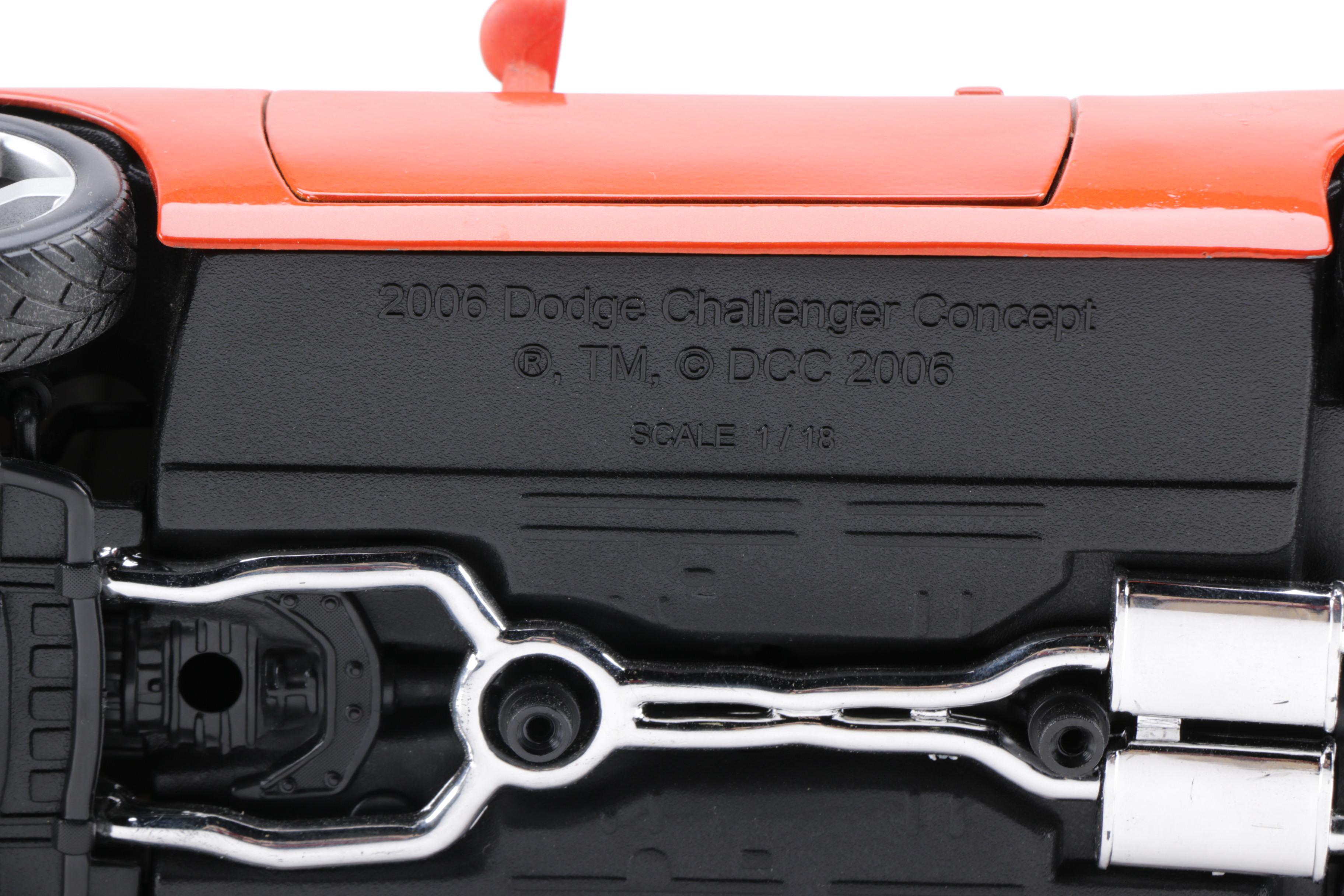 2006 Dodge Challenger Concept Die-Cast Car by Maisto
