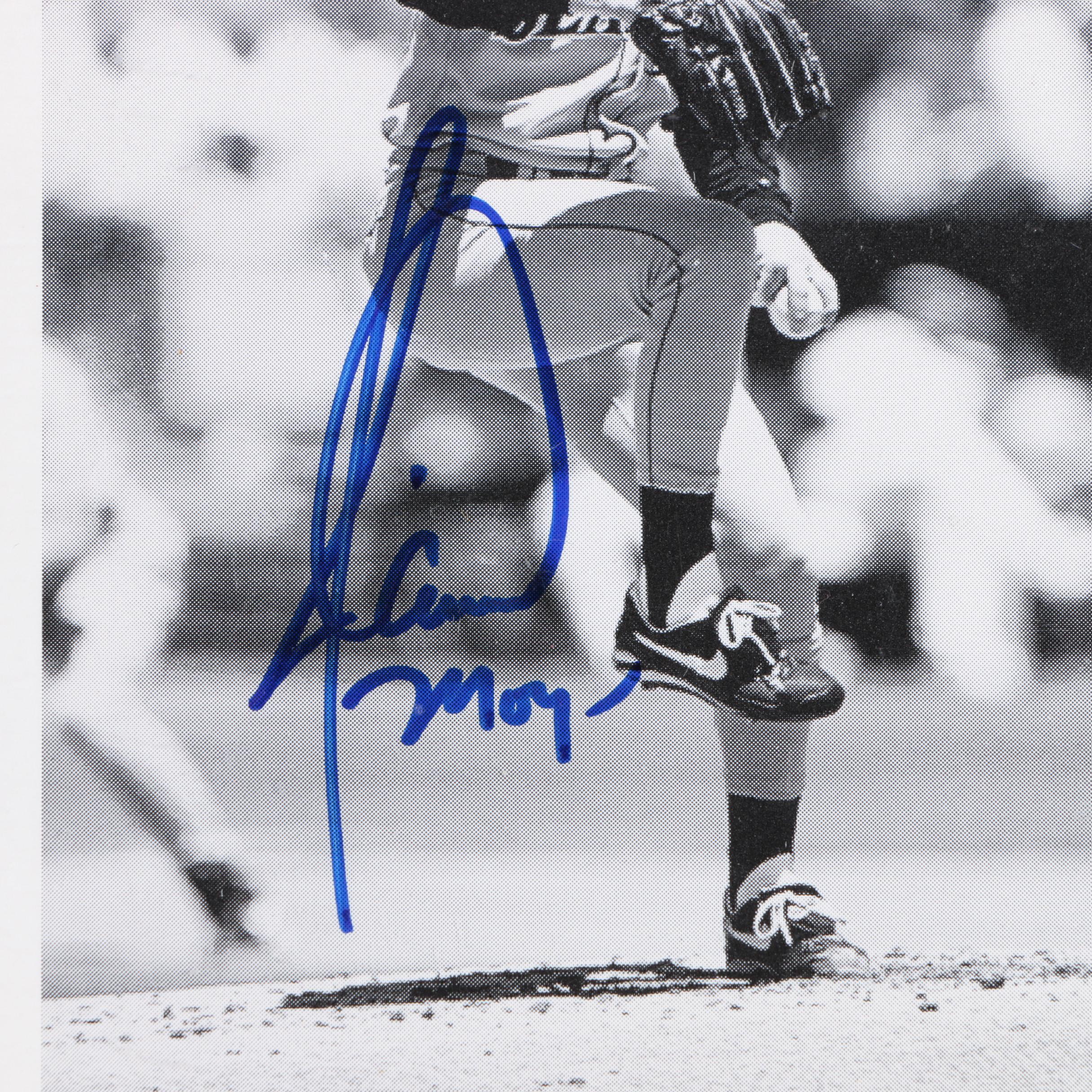 Jamie Moyer Autographed Baseball Card