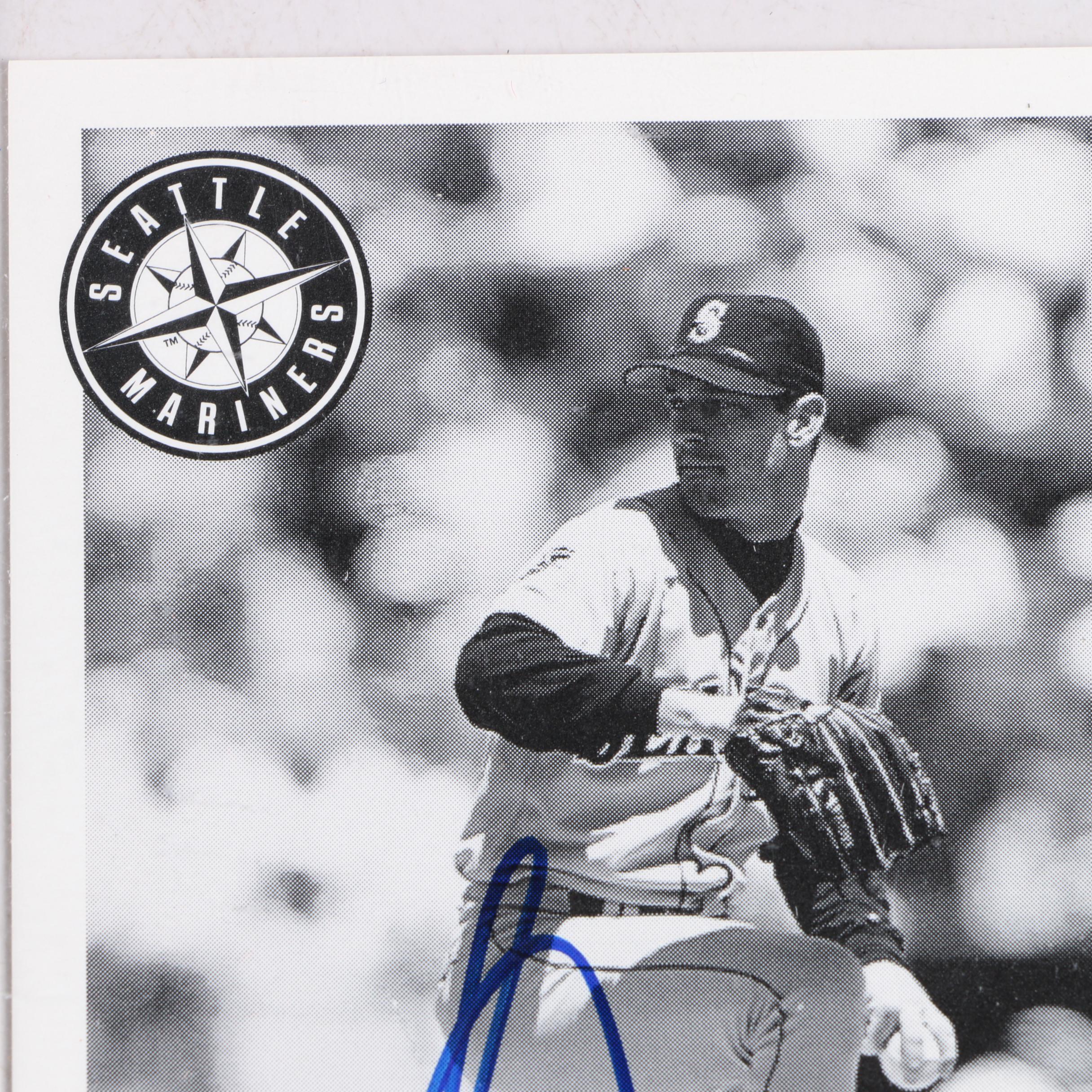 Jamie Moyer Autographed Baseball Card