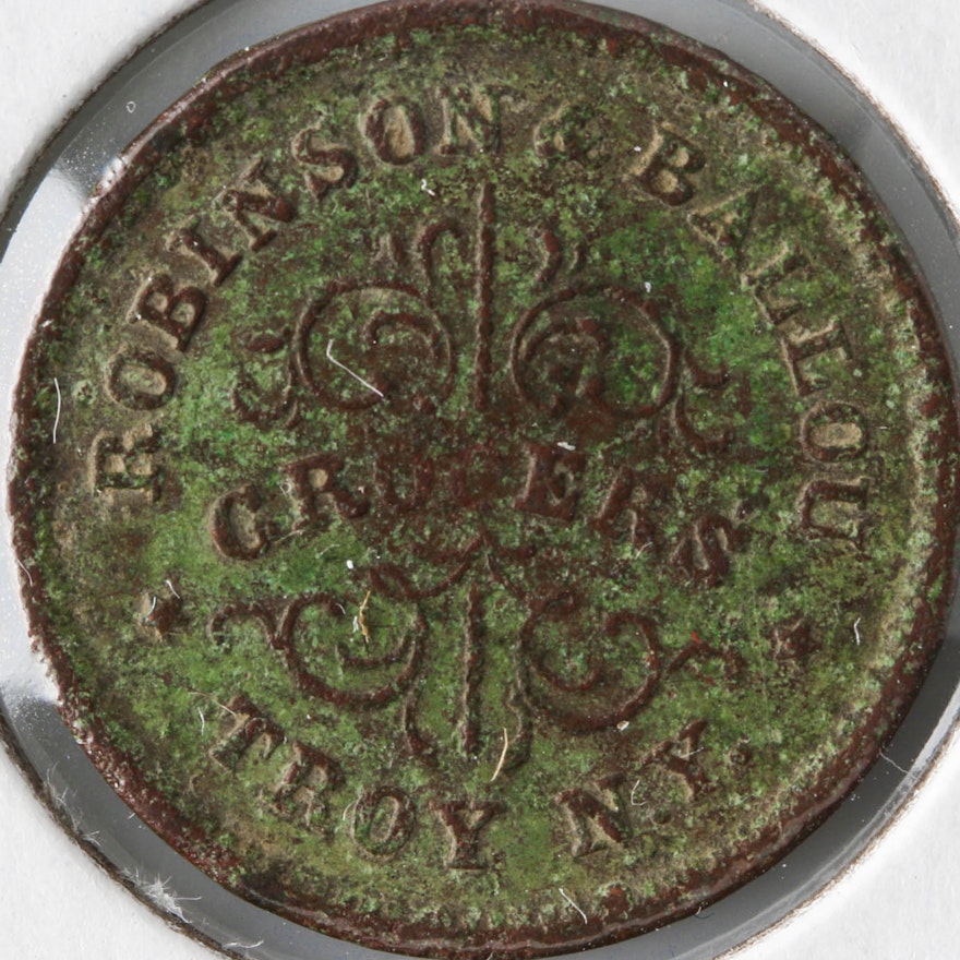 1863 Civil War Era Store Token