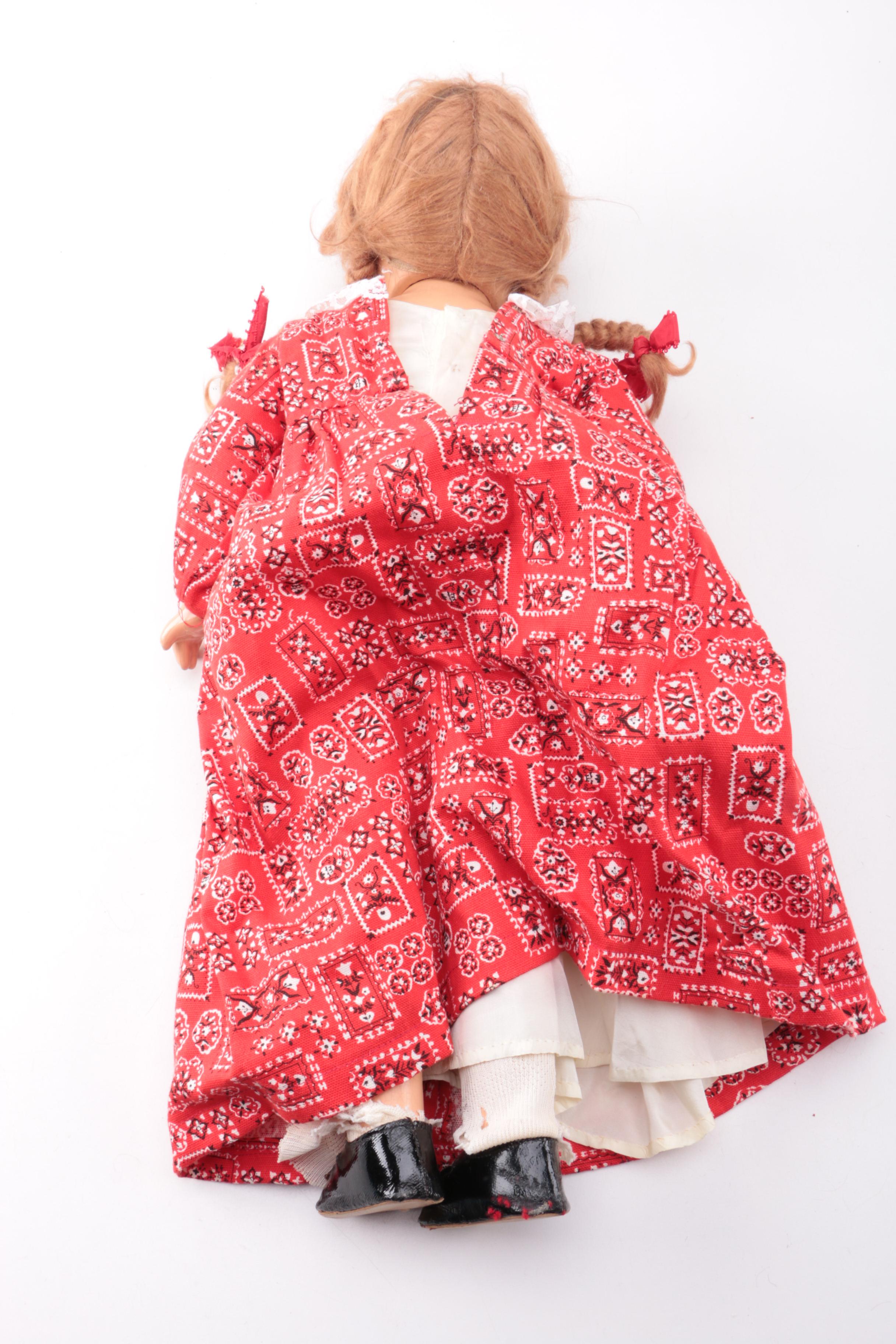 Vintage Composition Dolls Including Effanbee and Arranbee