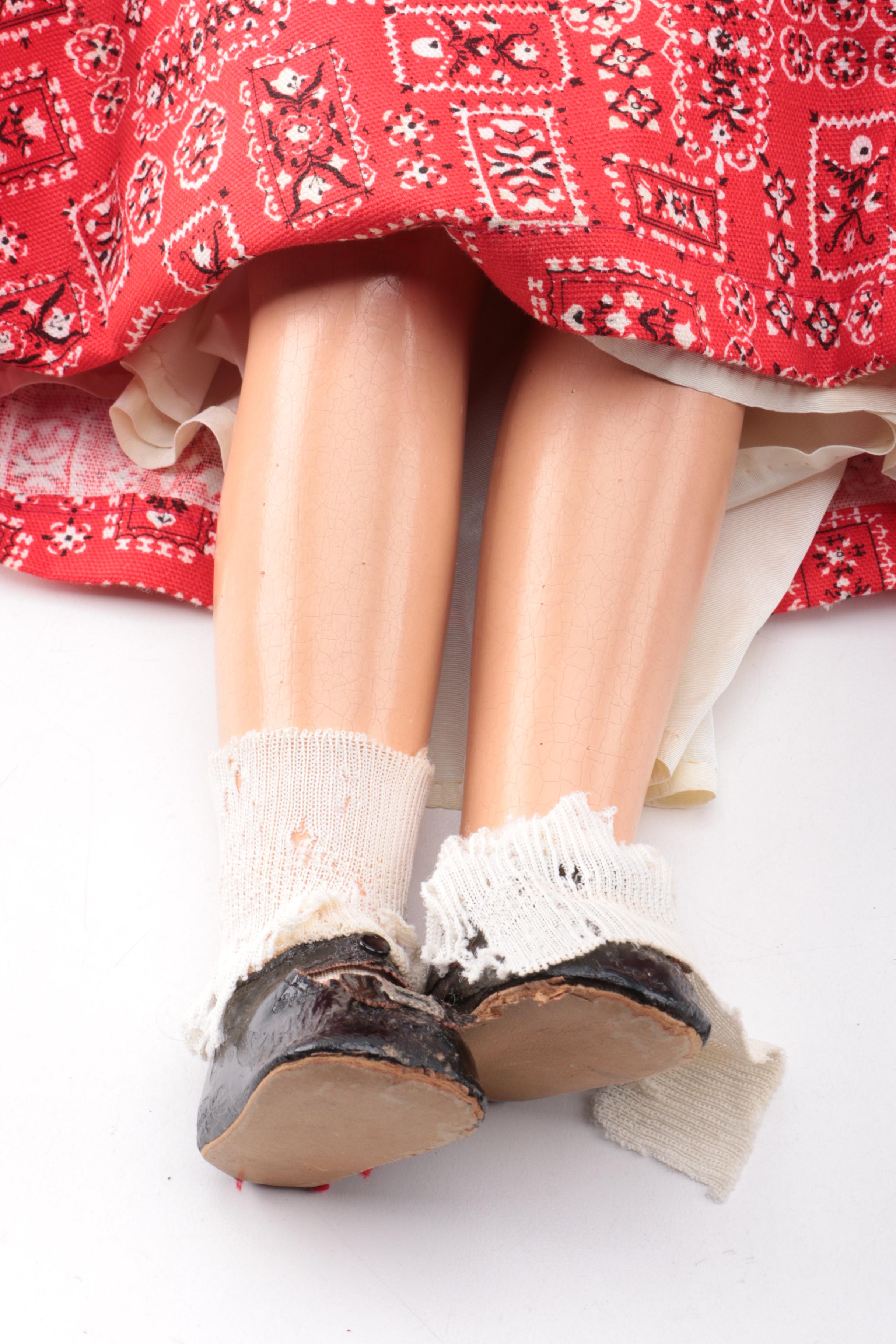 Vintage Composition Dolls Including Effanbee and Arranbee