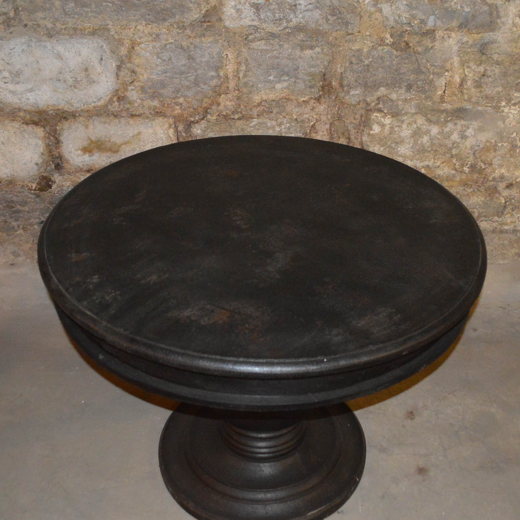 Black Distressed Dining Table