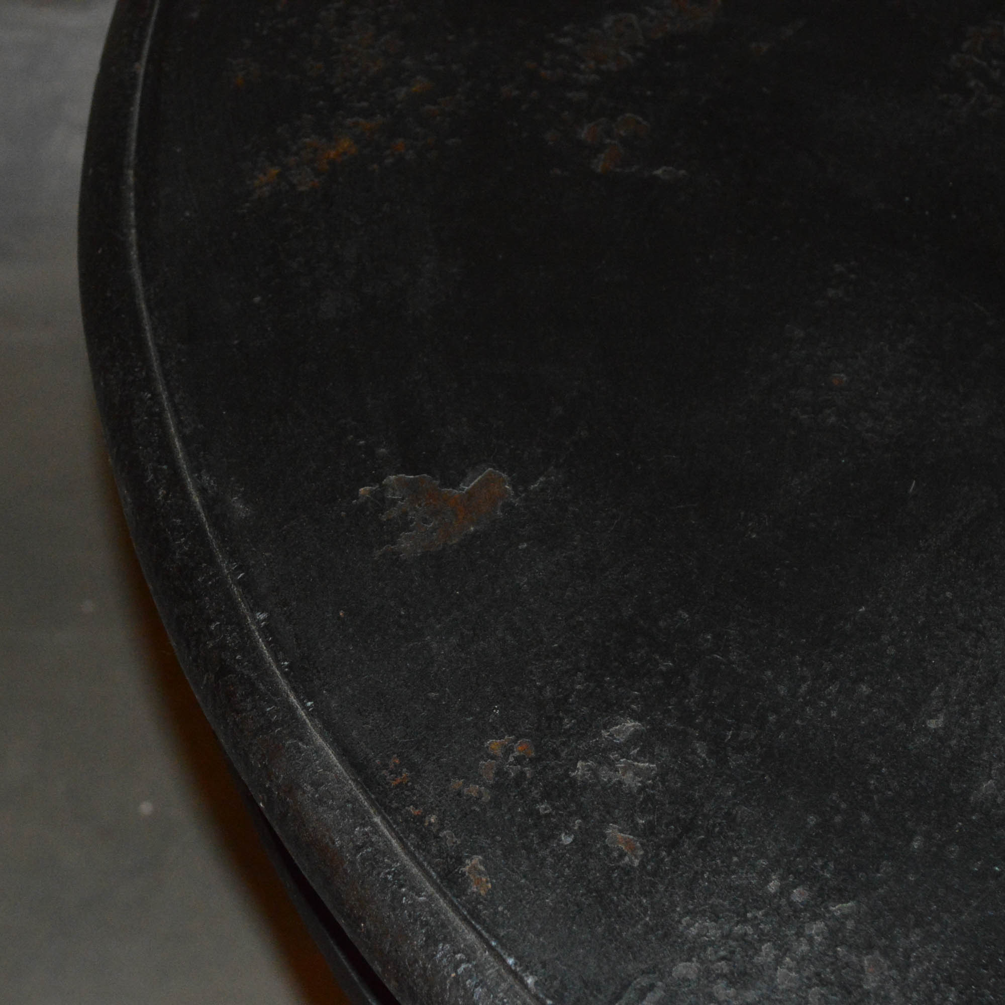 Black Distressed Dining Table