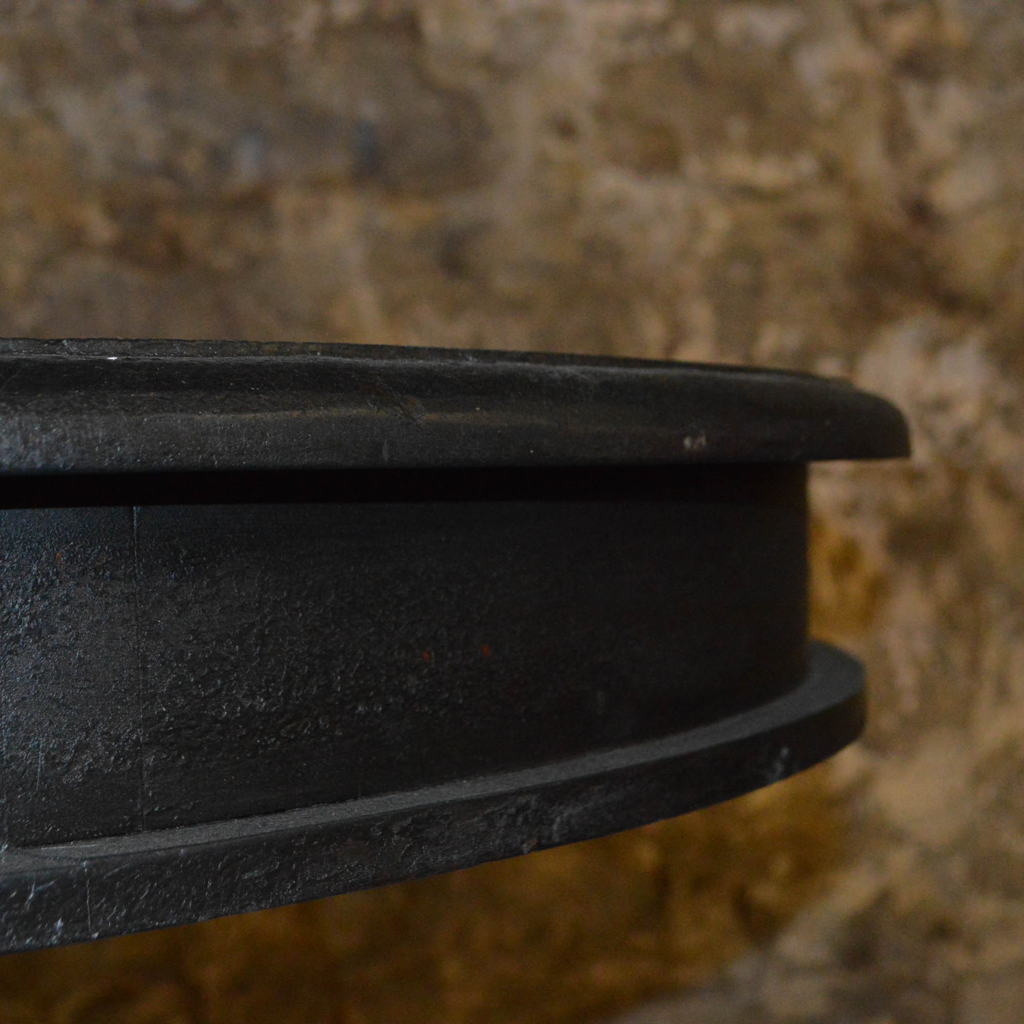 Black Distressed Dining Table