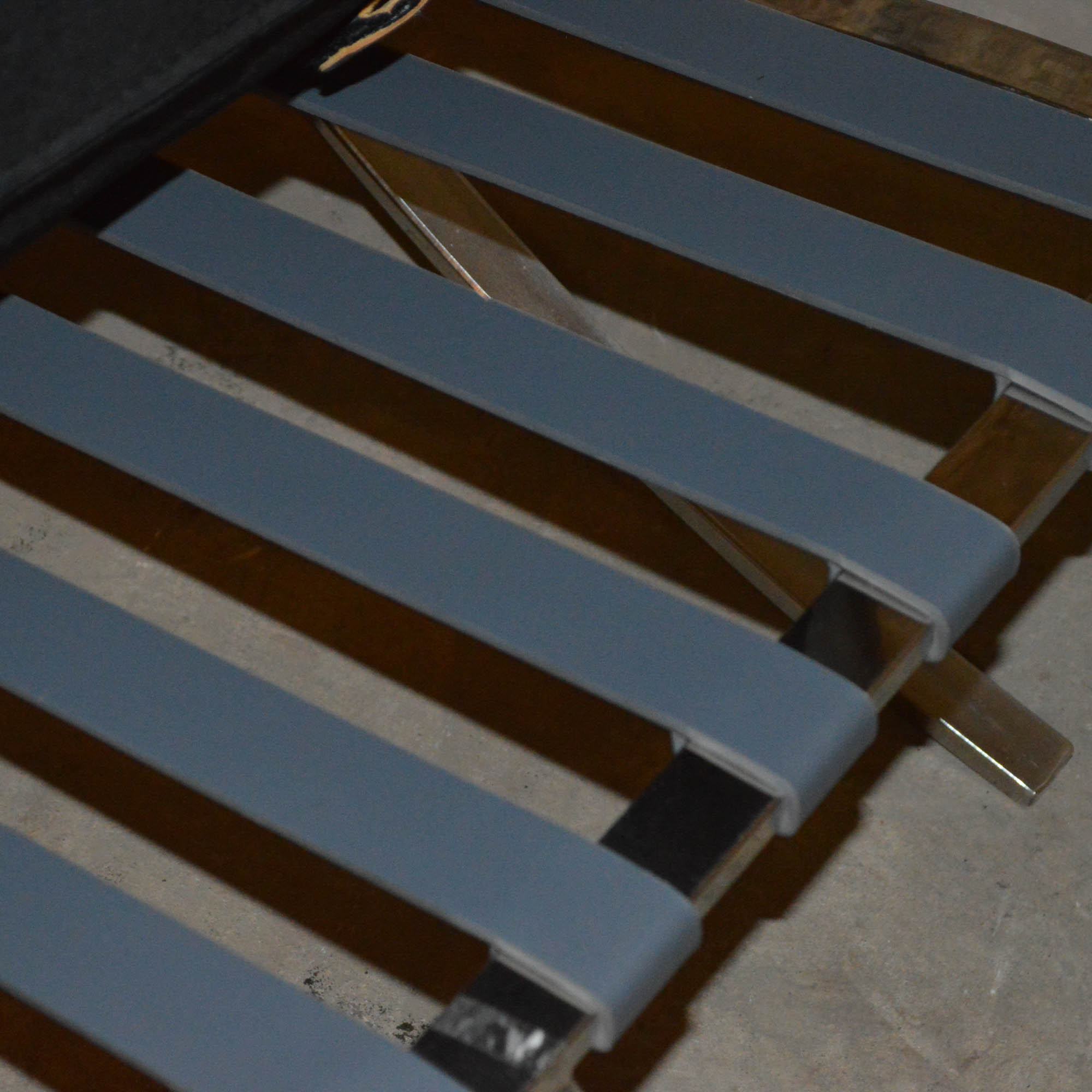 Full Grain Leather "Barcelona" Style Chair