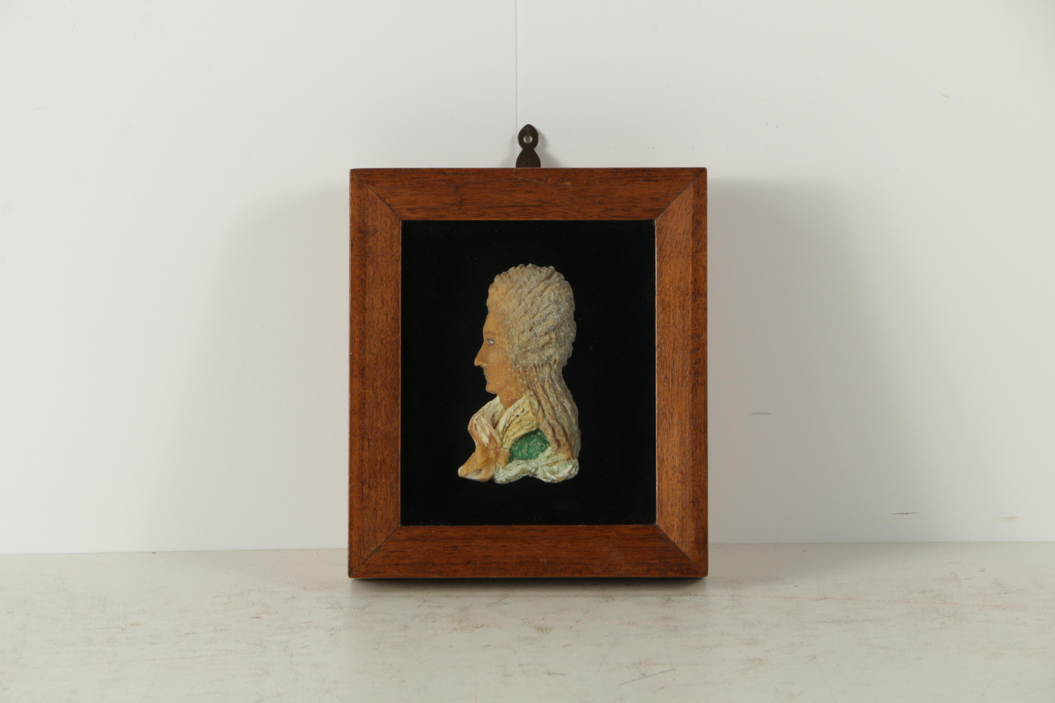 Cast Relief Portraits of 18th-Century Figures