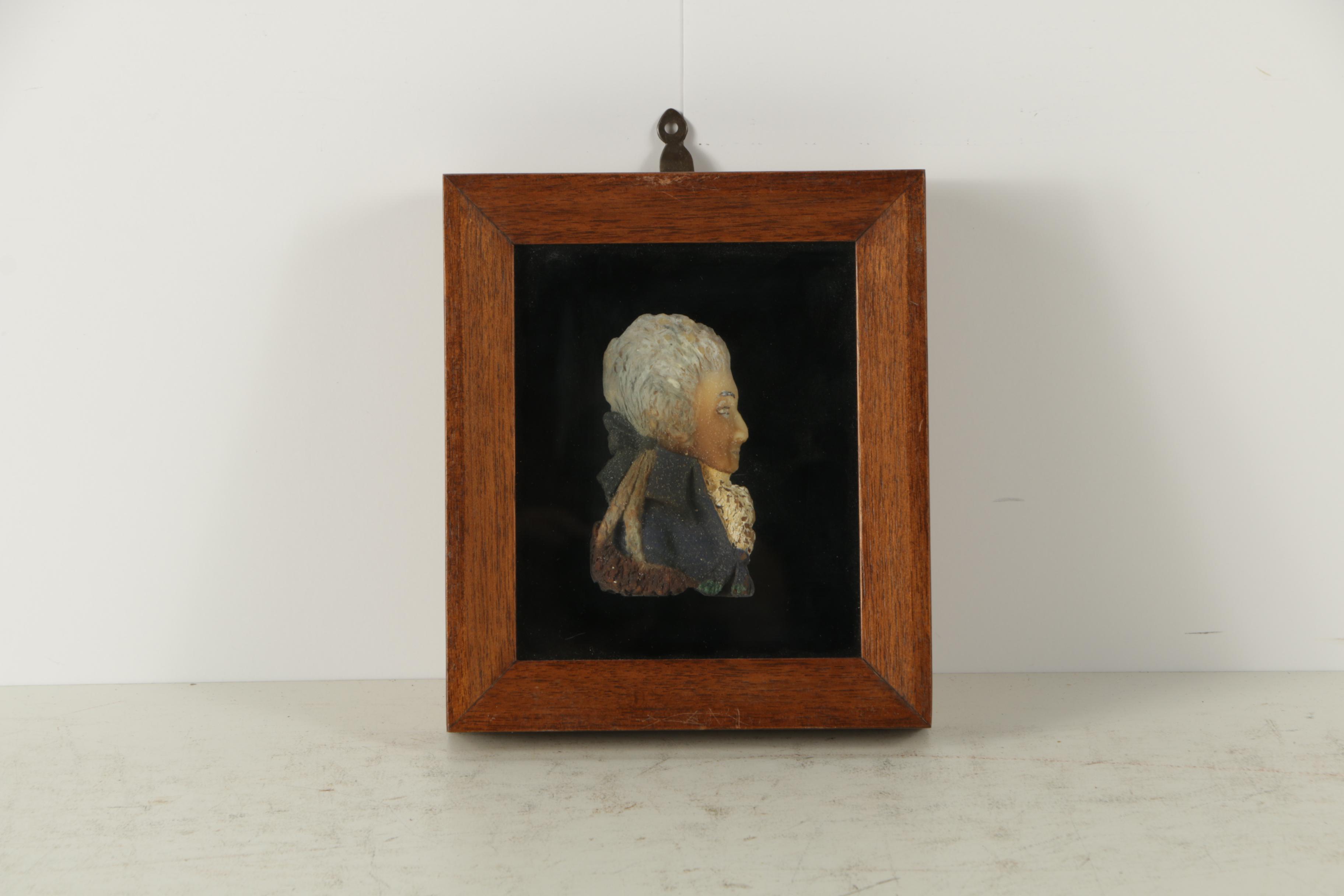 Cast Relief Portraits of 18th-Century Figures