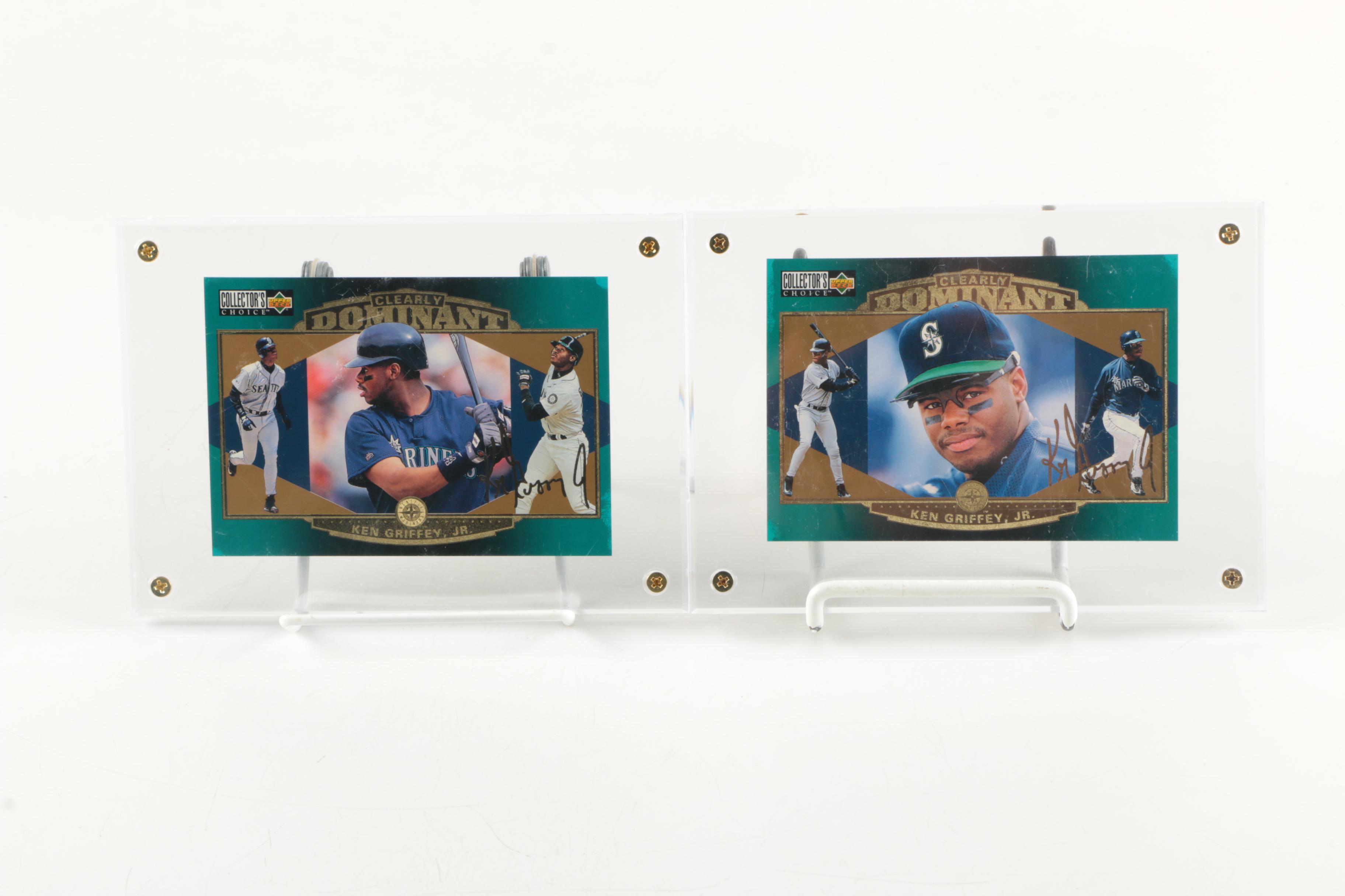 Ken Griffey Jr 1997 "Clearly Dominant" Limited Edition Baseball Cards Sets