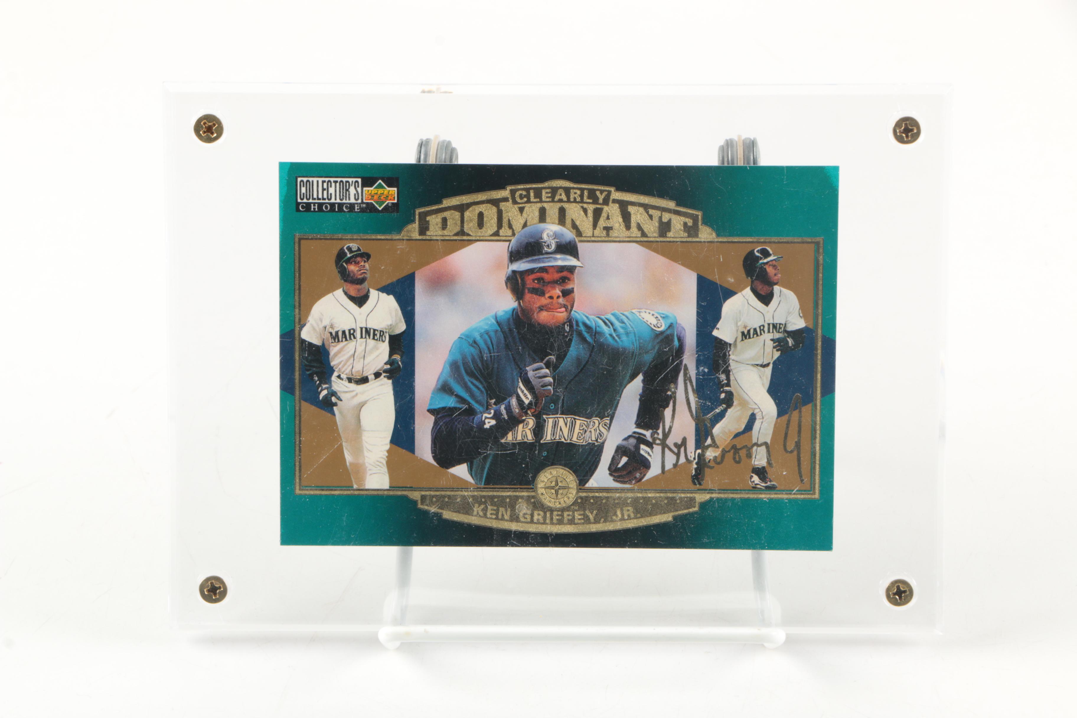Ken Griffey Jr 1997 "Clearly Dominant" Limited Edition Baseball Cards Sets