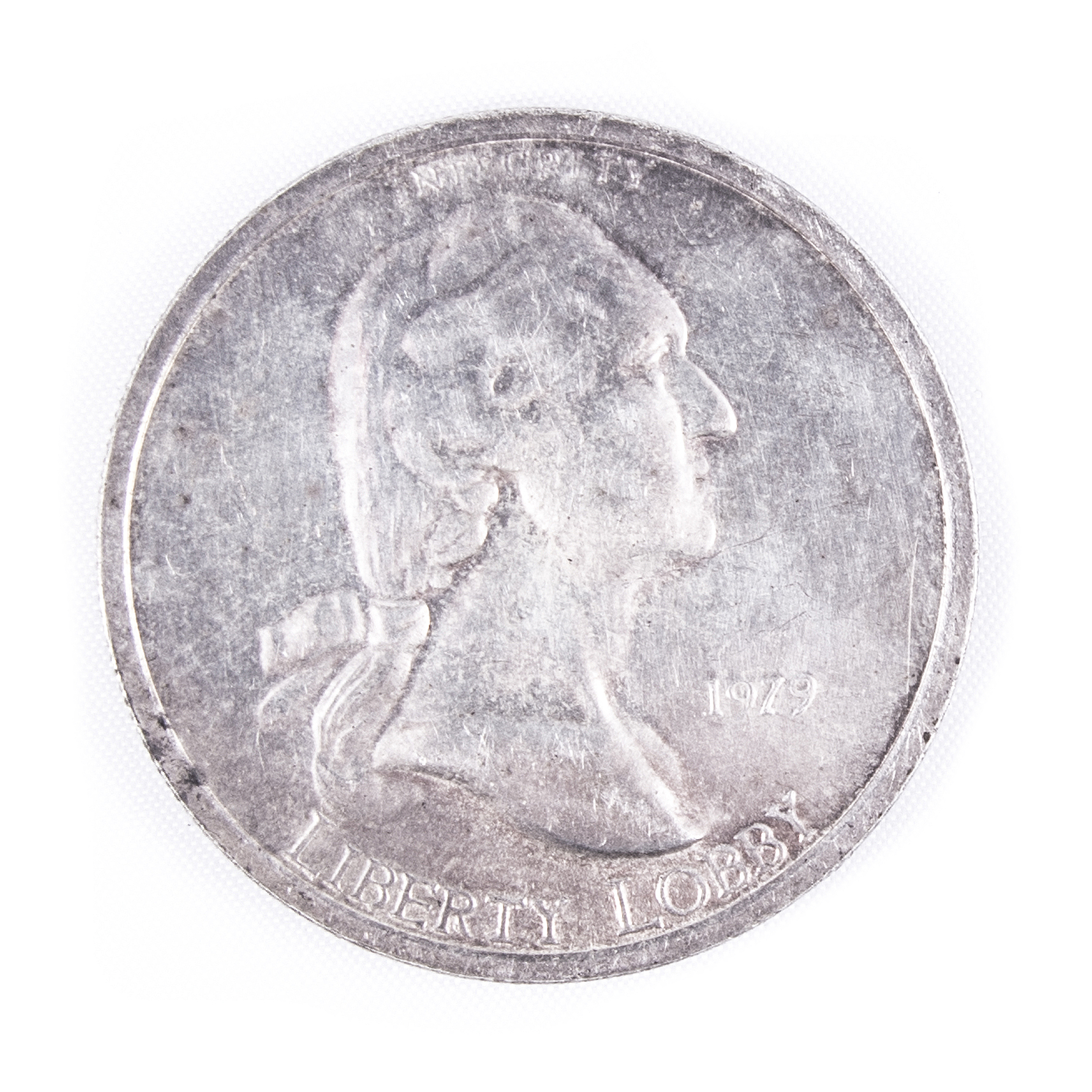 1979 Liberty Lobby Silver Eagle Round