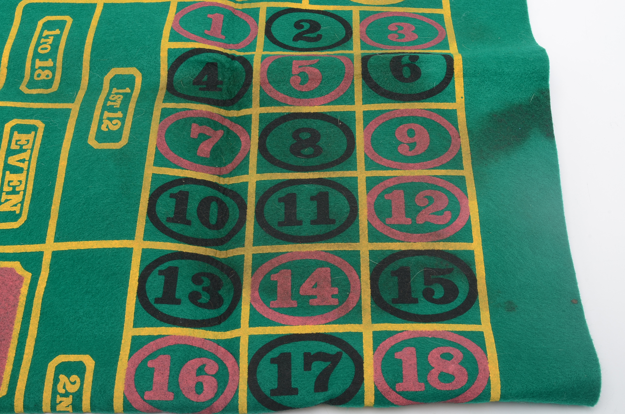 Vintage Maple Roulette Wheel