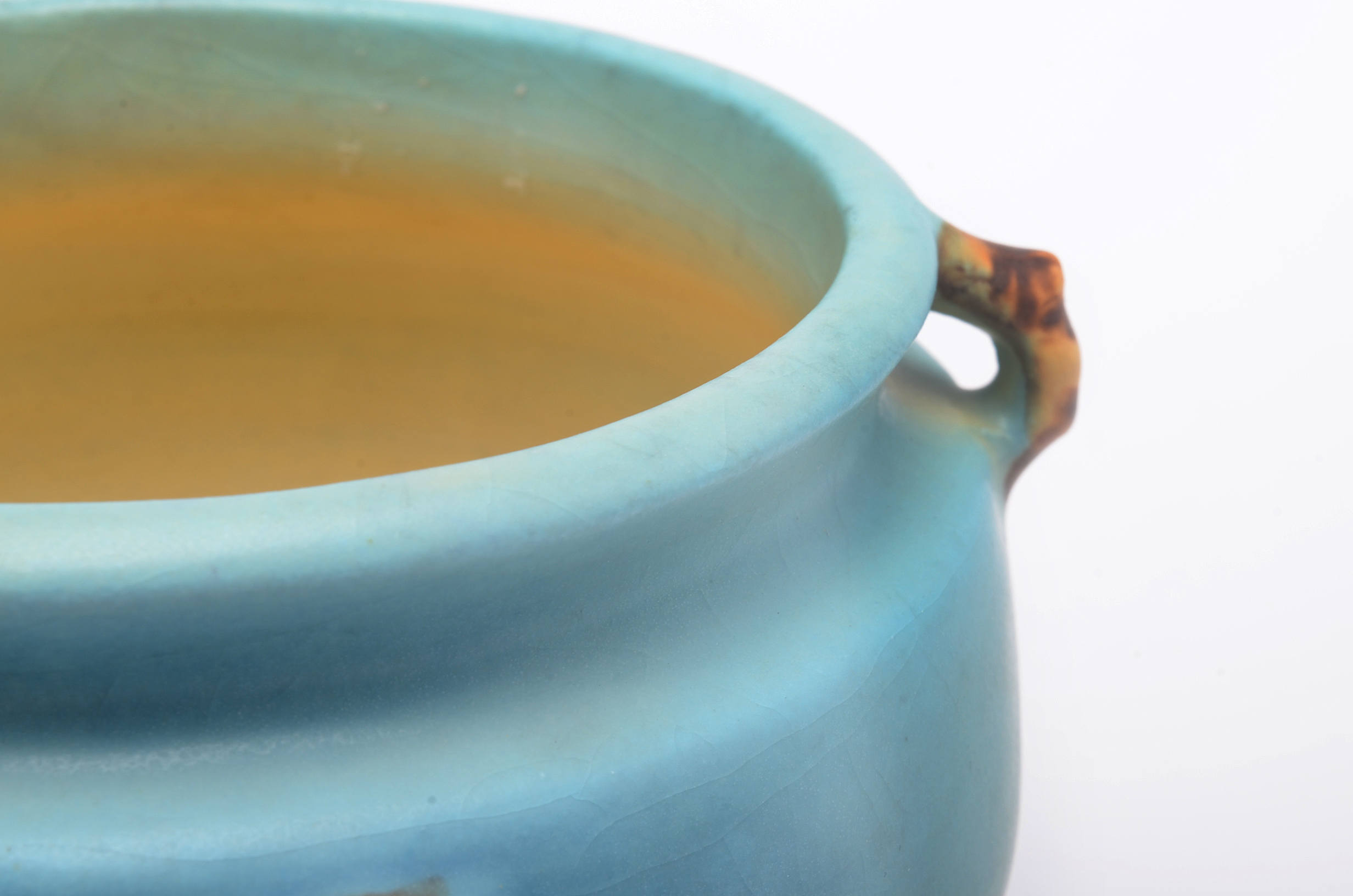 Roseville "Apple Blossom" Jardiniere