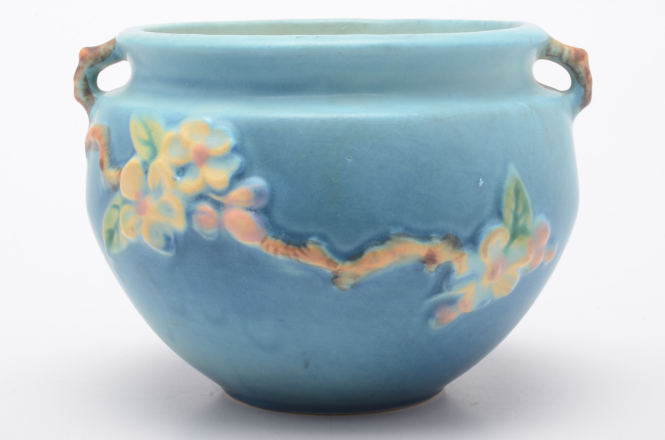 Roseville "Apple Blossom" Jardiniere