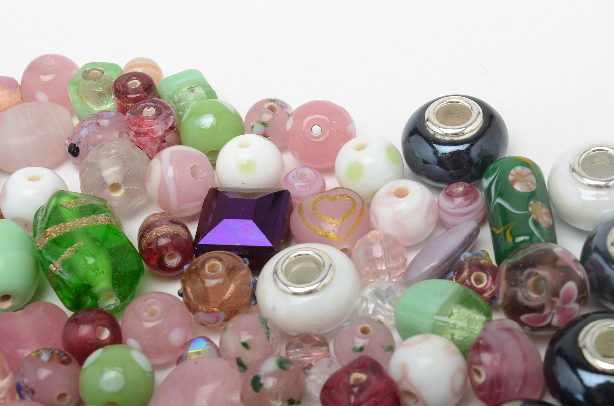 Lamp-blown Glass Beads