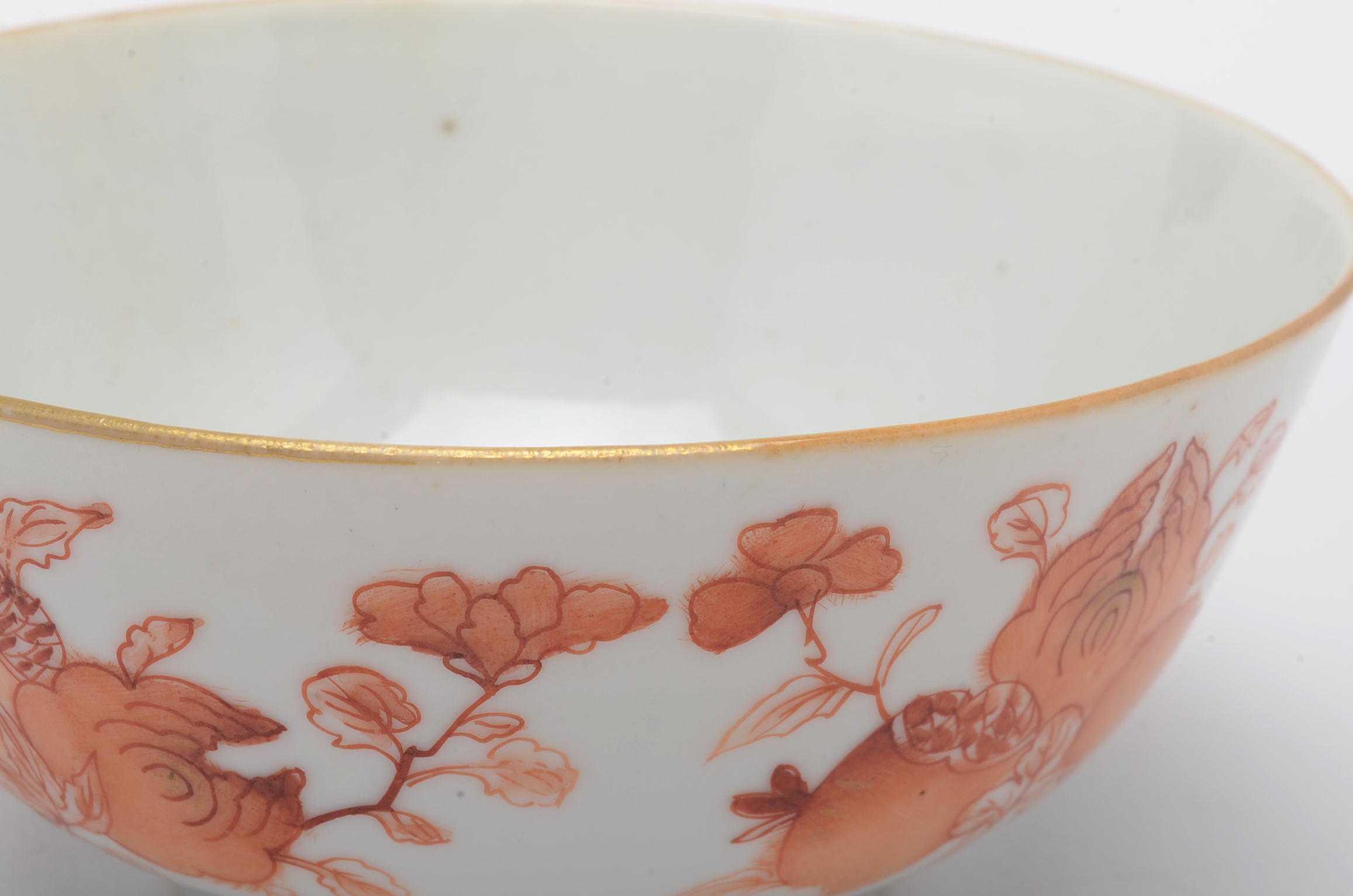 Late 19th Century Chinese Hand-Painted Bowl