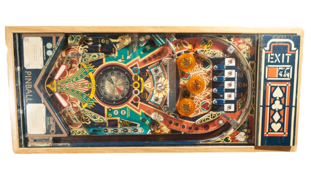1982 Bally 'Speakeasy" Pinball Repurposed as Table