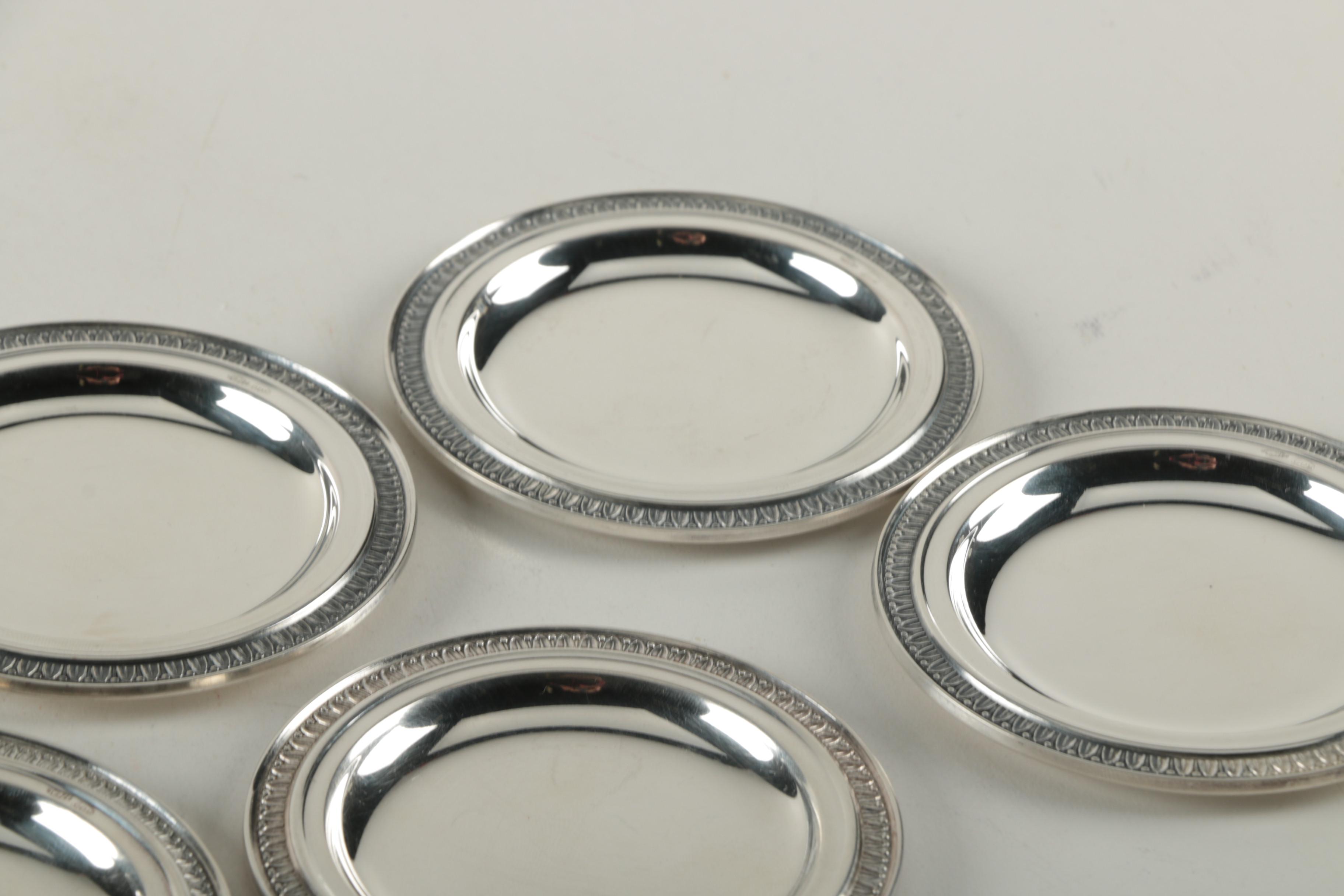 Vintage Perugia & C. Italian 800 Silver Dishes