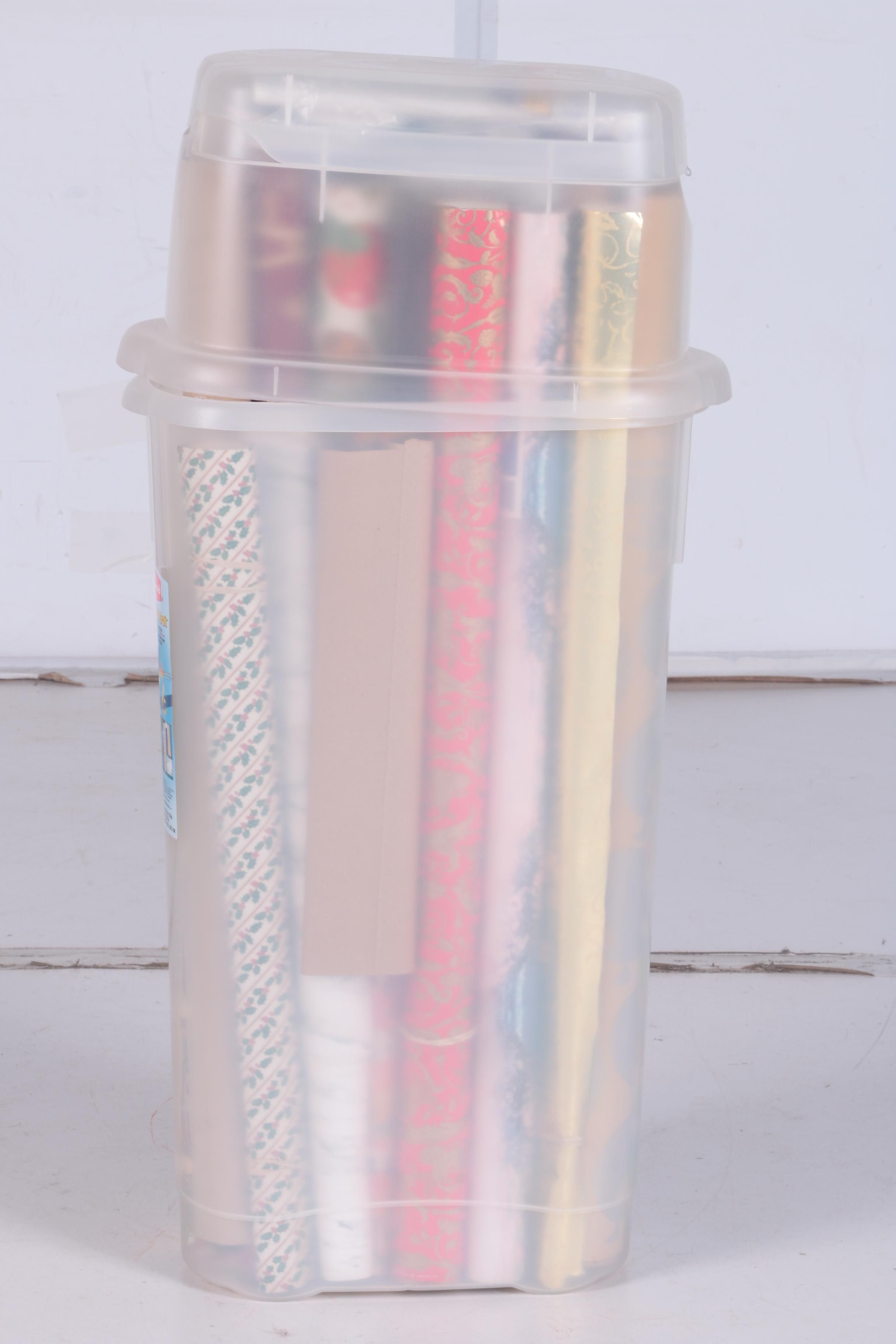 Rubbermaid "Wrap'n Craft" with Assorted Gift Wrap Rolls