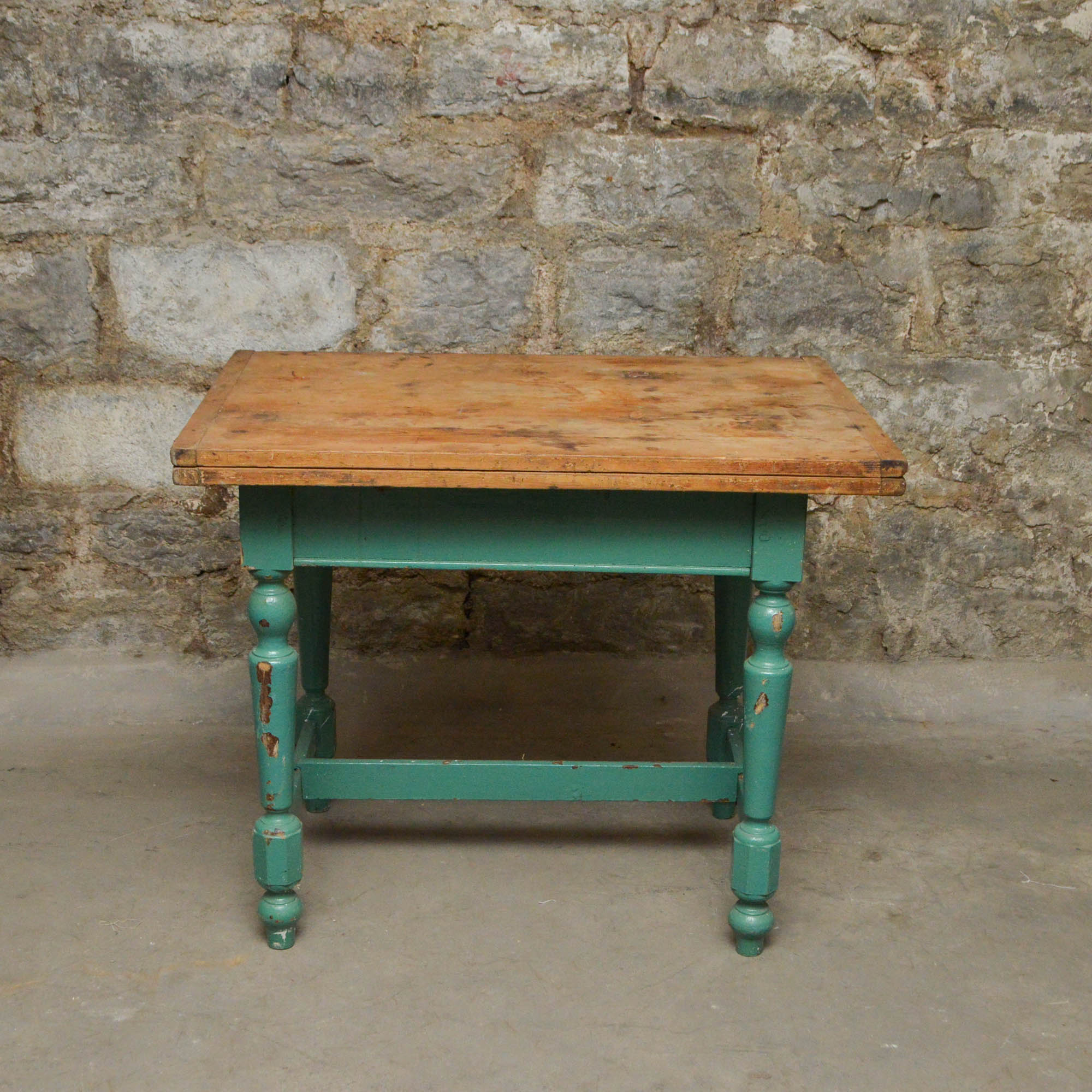 Vintage Painted Farmhouse Table