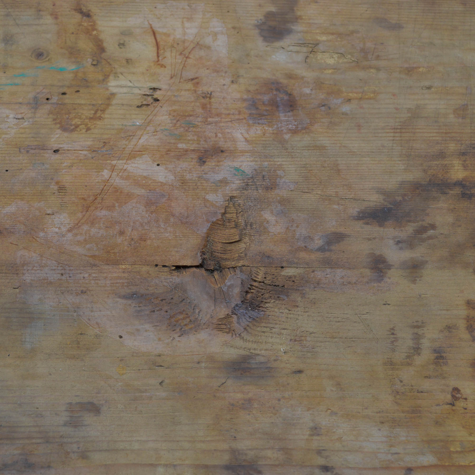 Vintage Painted Farmhouse Table