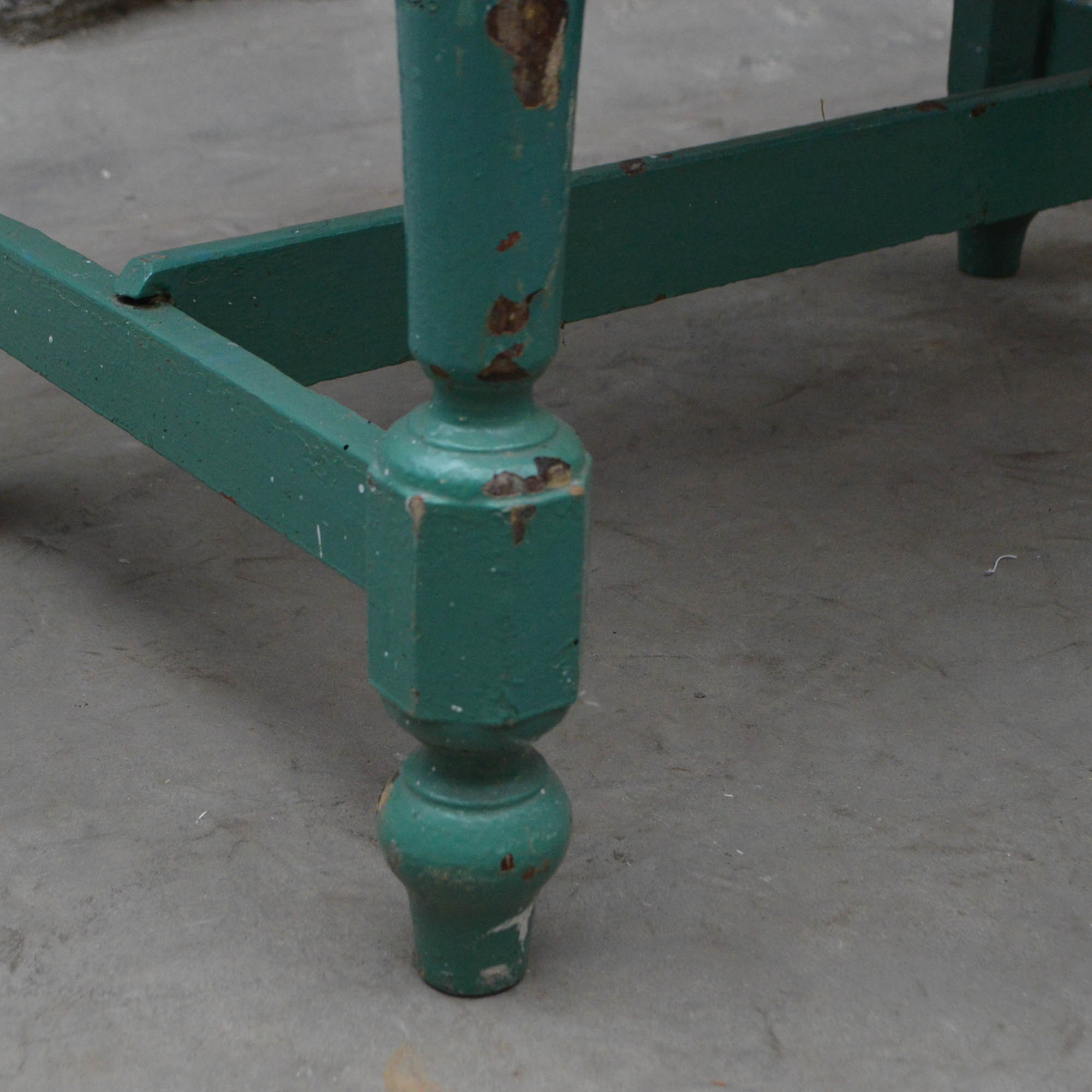 Vintage Painted Farmhouse Table