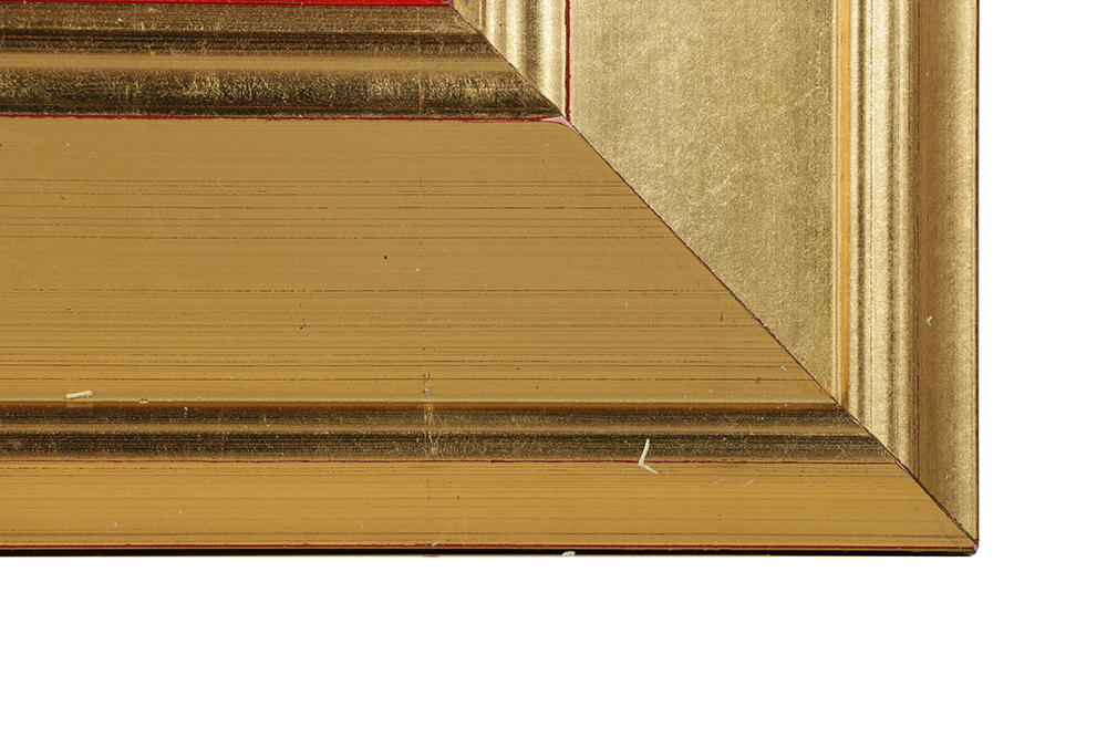 Andy Warhol Limited Edition Serigraph with Diamond Dust "Santa Claus"