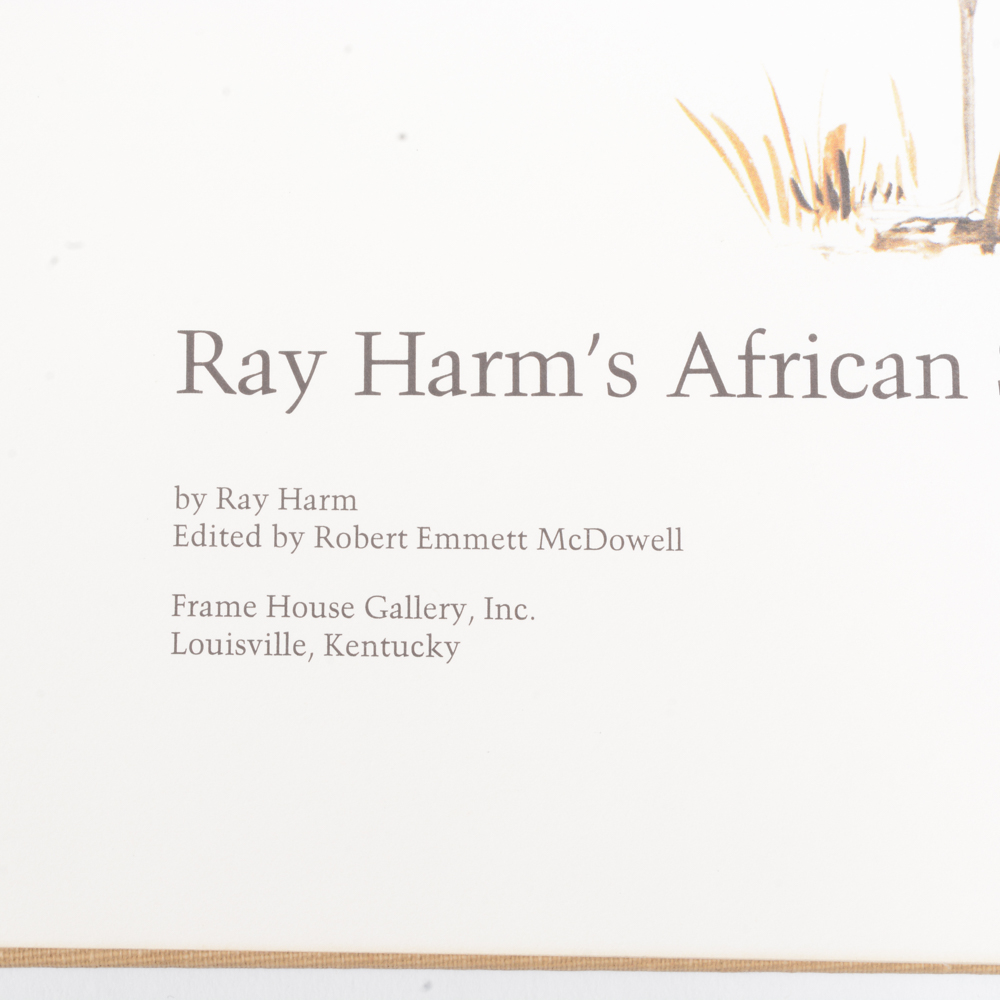 1973 "Ray Harm's African Sketchbook"