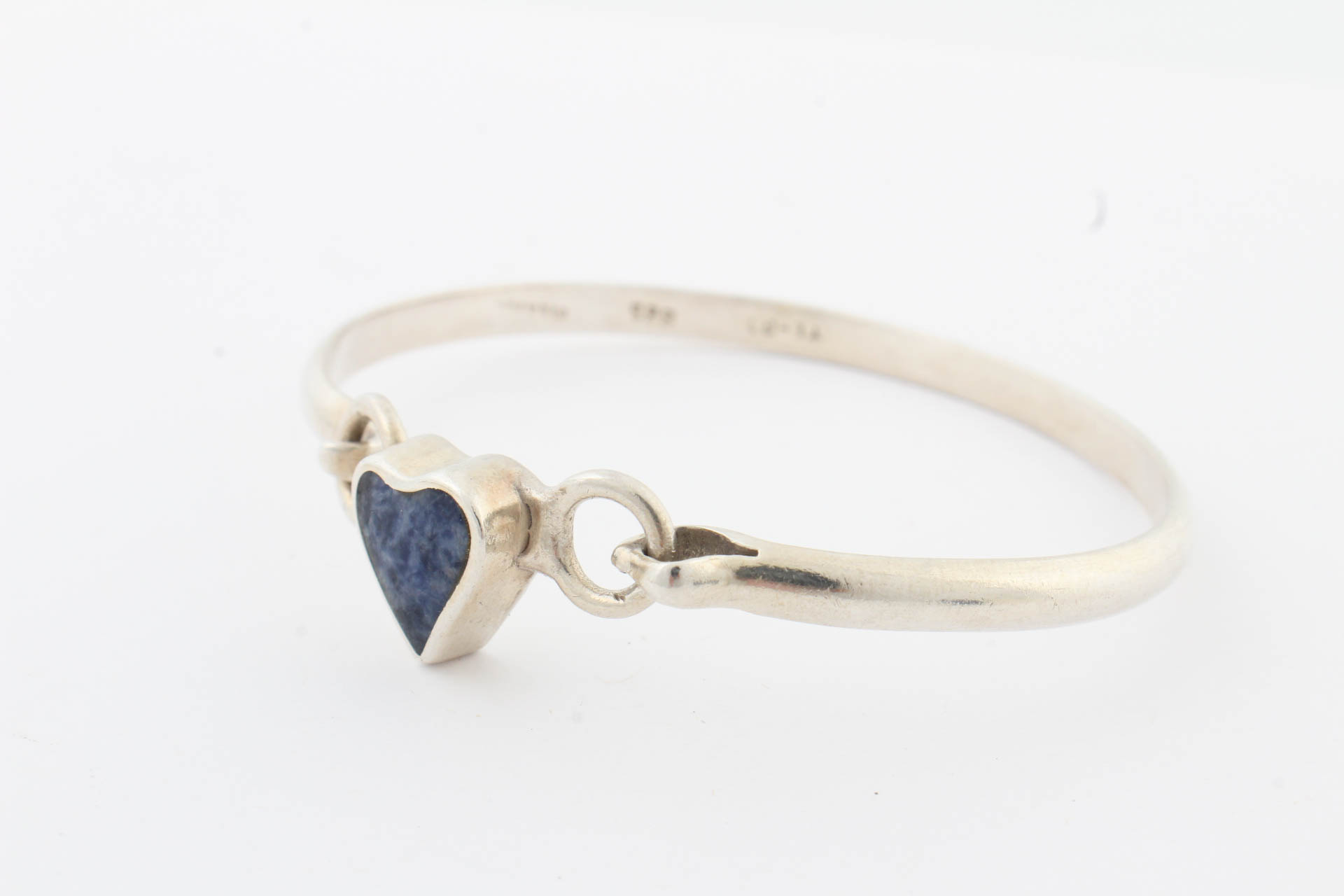 Sterling Silver Sodalite and Lapis Lazuli Ring and Bangle
