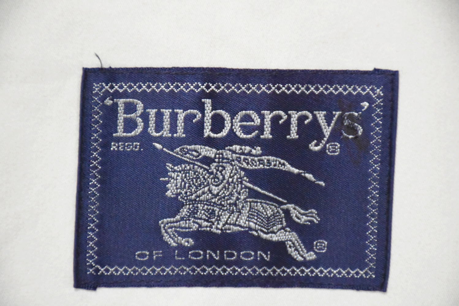 Burberrys of London Micro Fiber Double-Breasted Trench Coat in Cantaloupe Orange