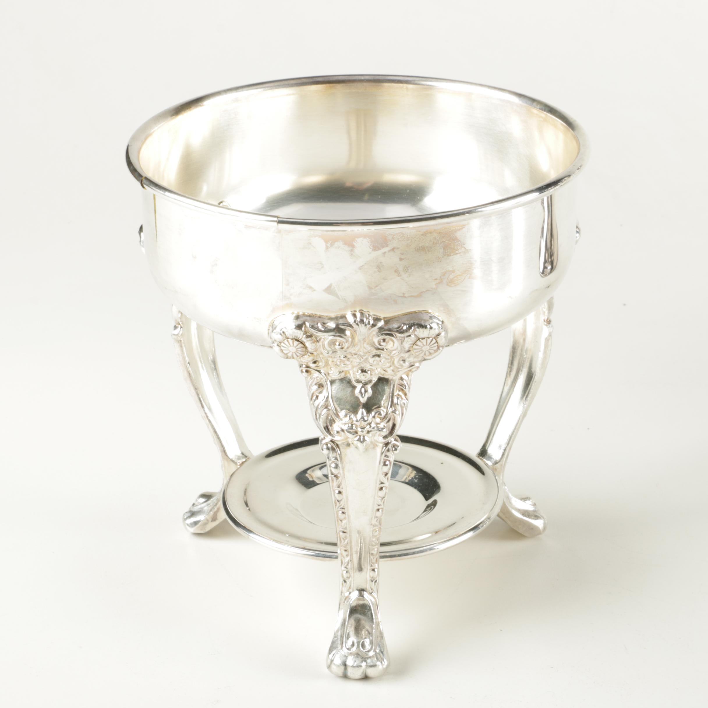 Silver Plate Serveware and Candelabra Featuring Sheffield and Sheridan