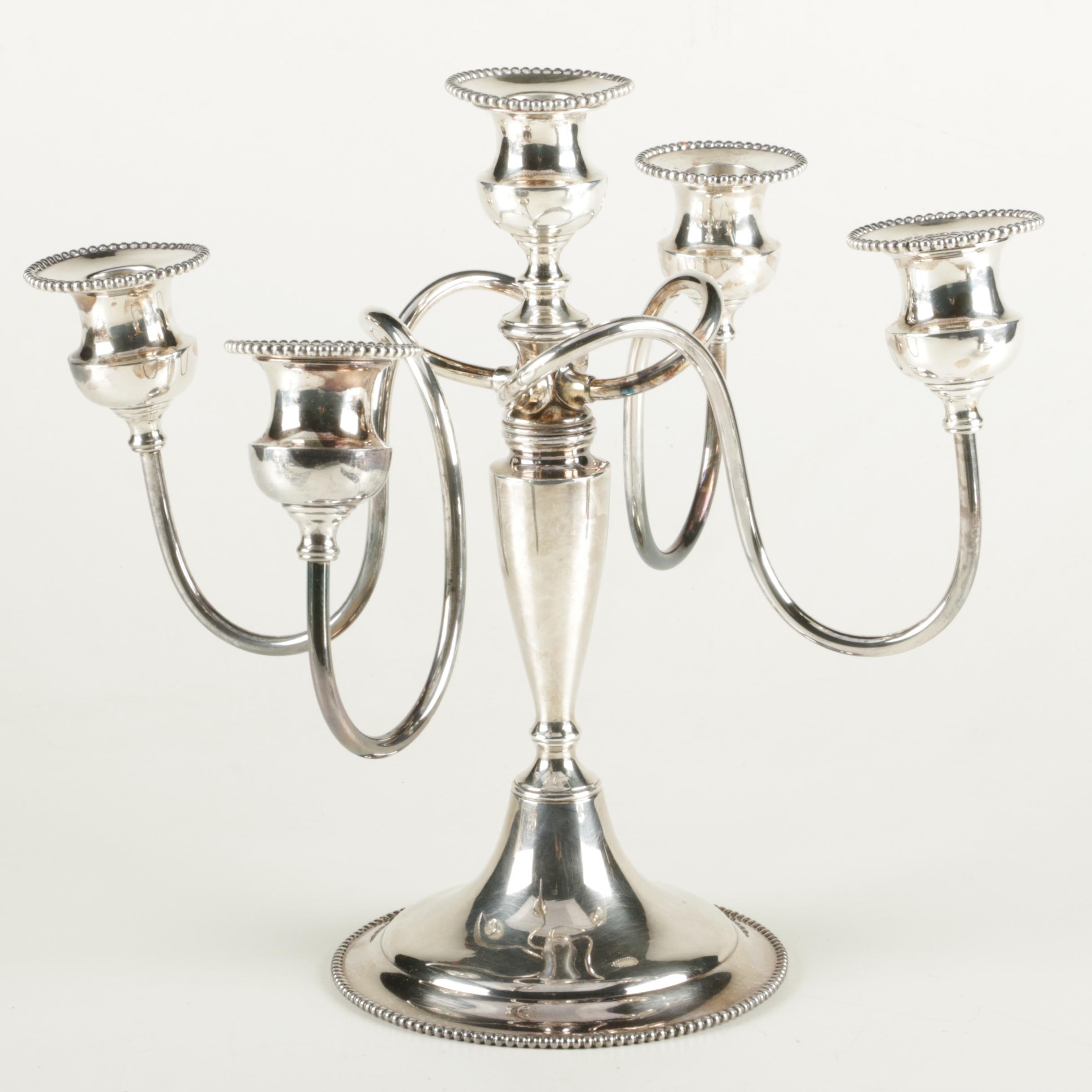 Silver Plate Serveware and Candelabra Featuring Sheffield and Sheridan