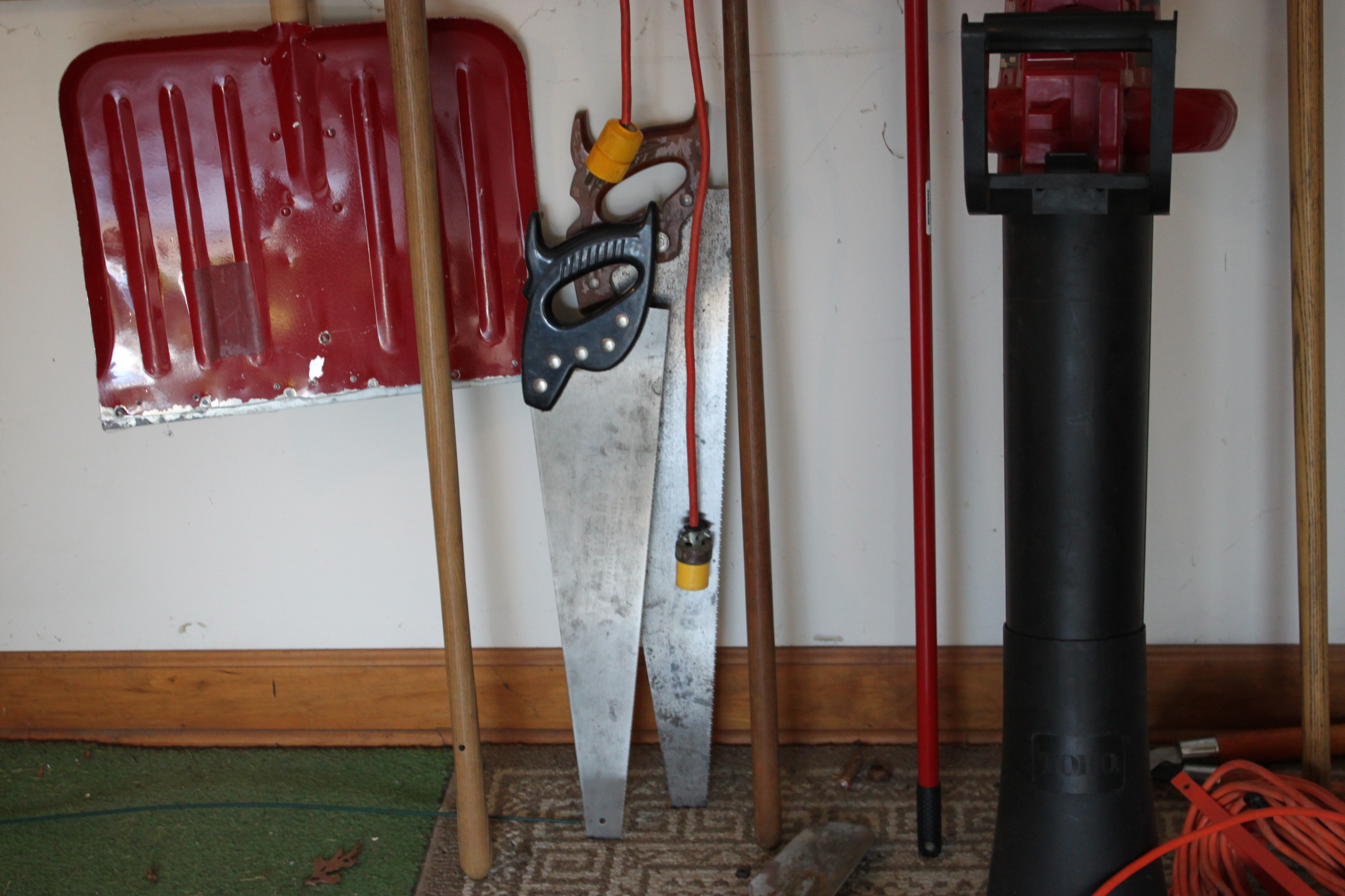 Collection of Yard Tools and Equipment