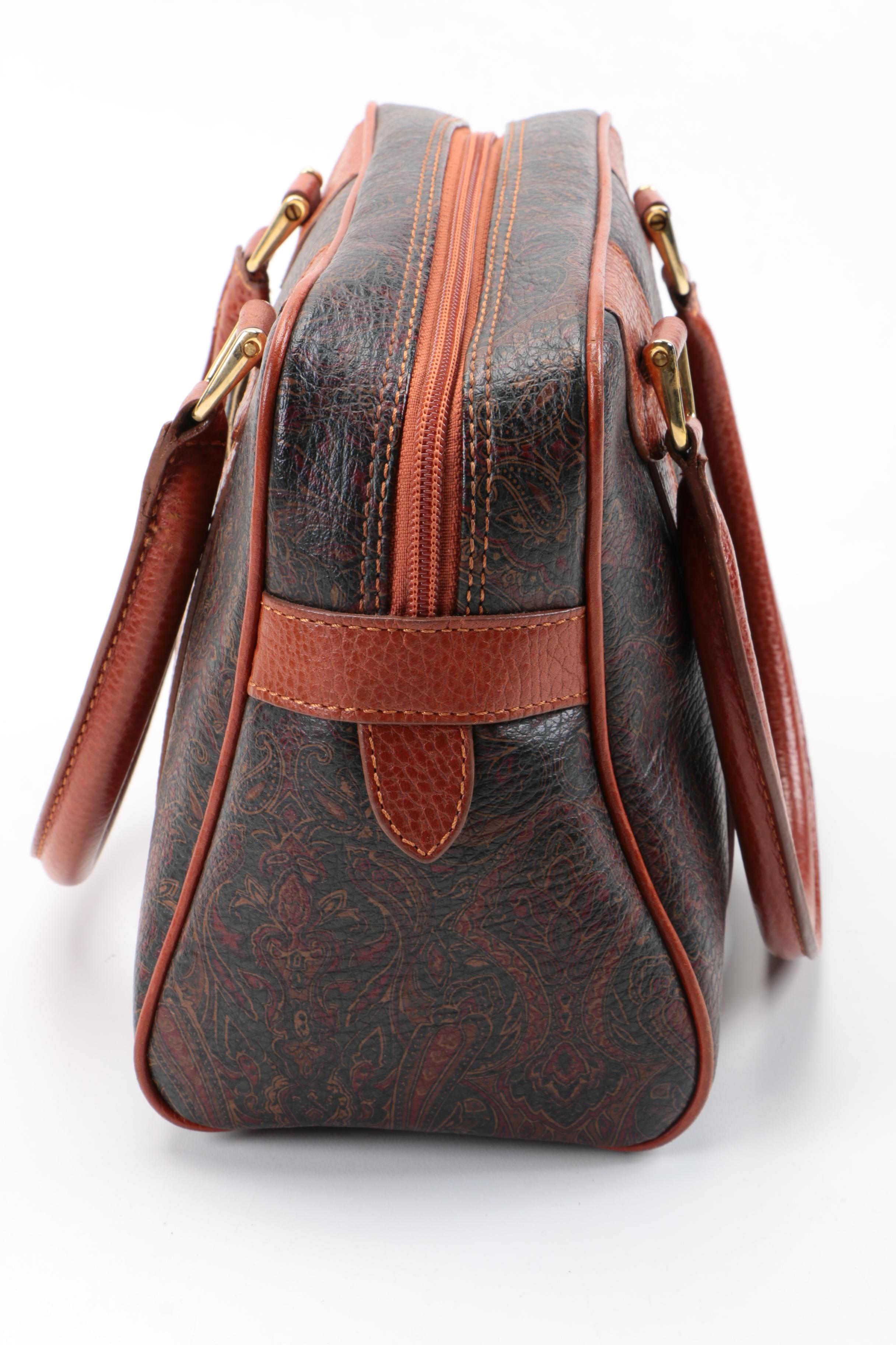 Vintage Pierre Balmain of Paris Leather Handbag