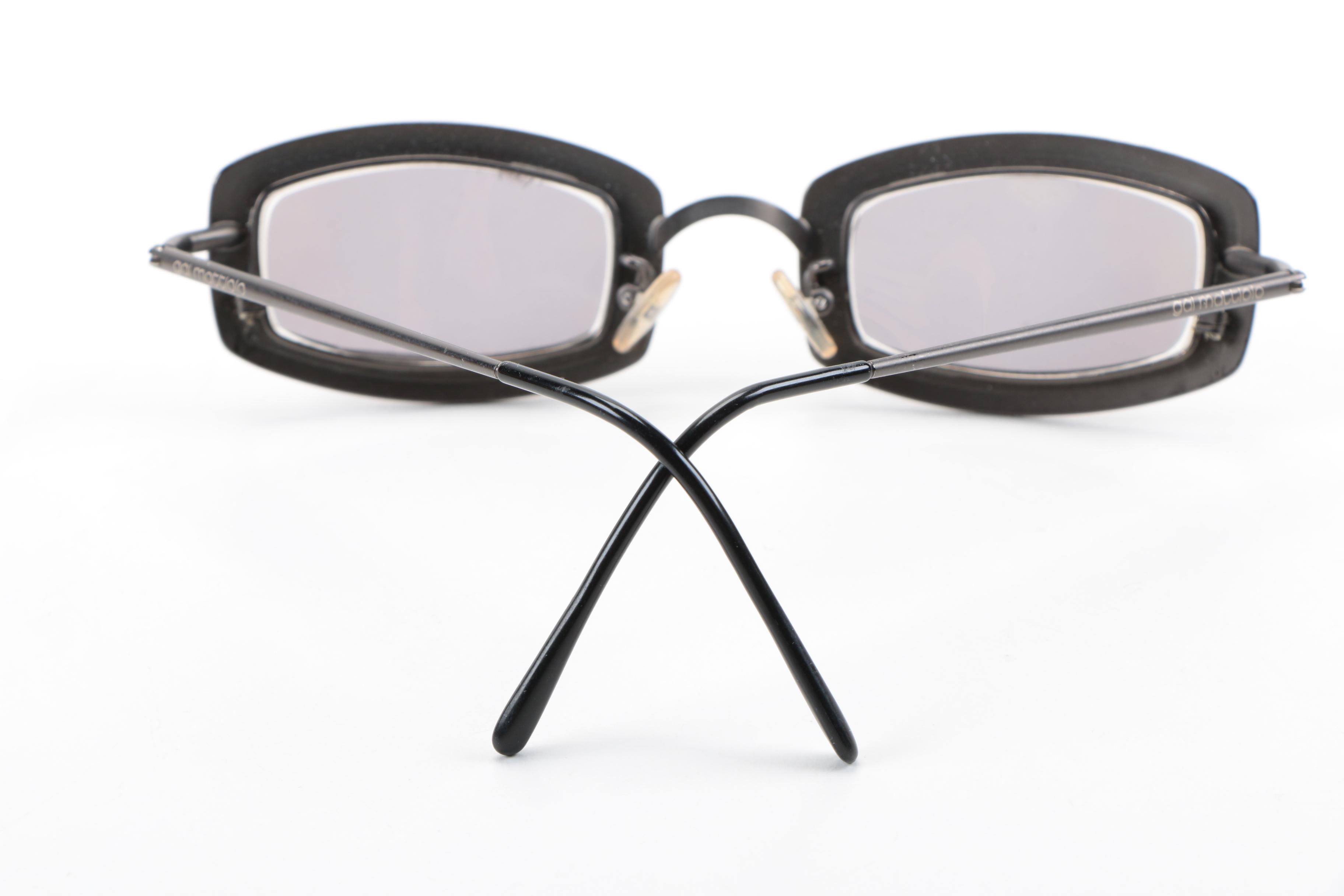 Pair of Gai Mattiolo Rhinestone Sunglasses