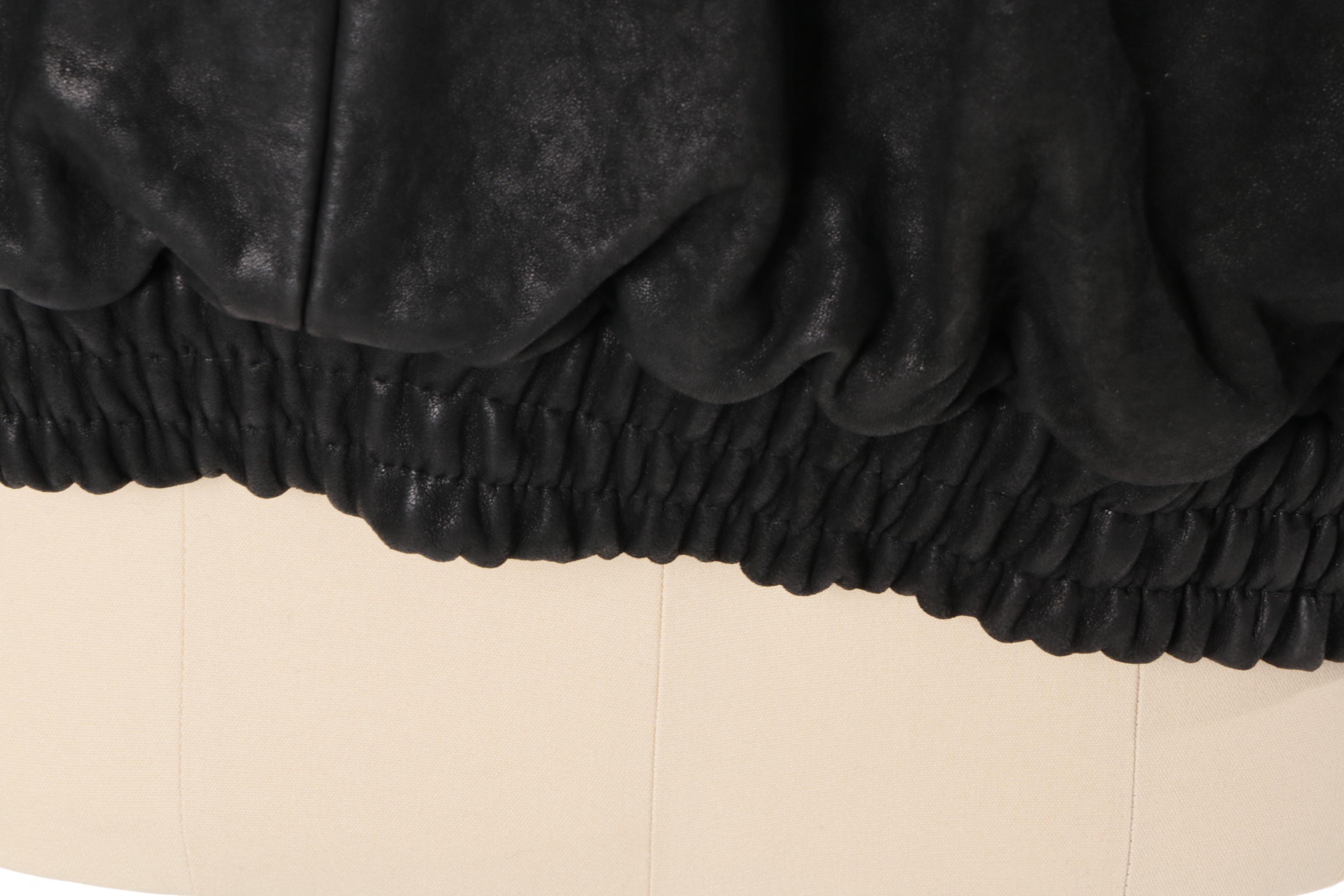 Men's Christian Dior Black Leather Jacket